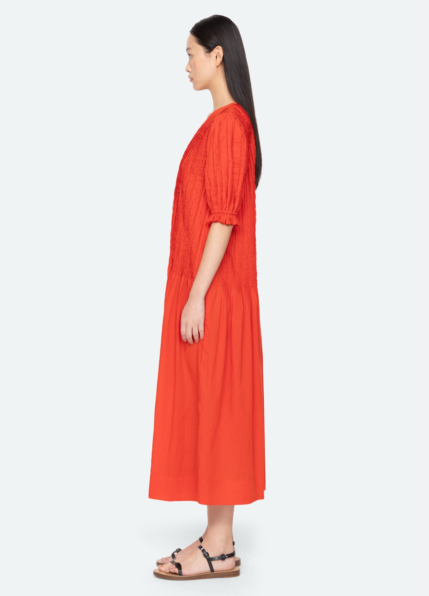 Sea New York Alberte S/S Dress - Red