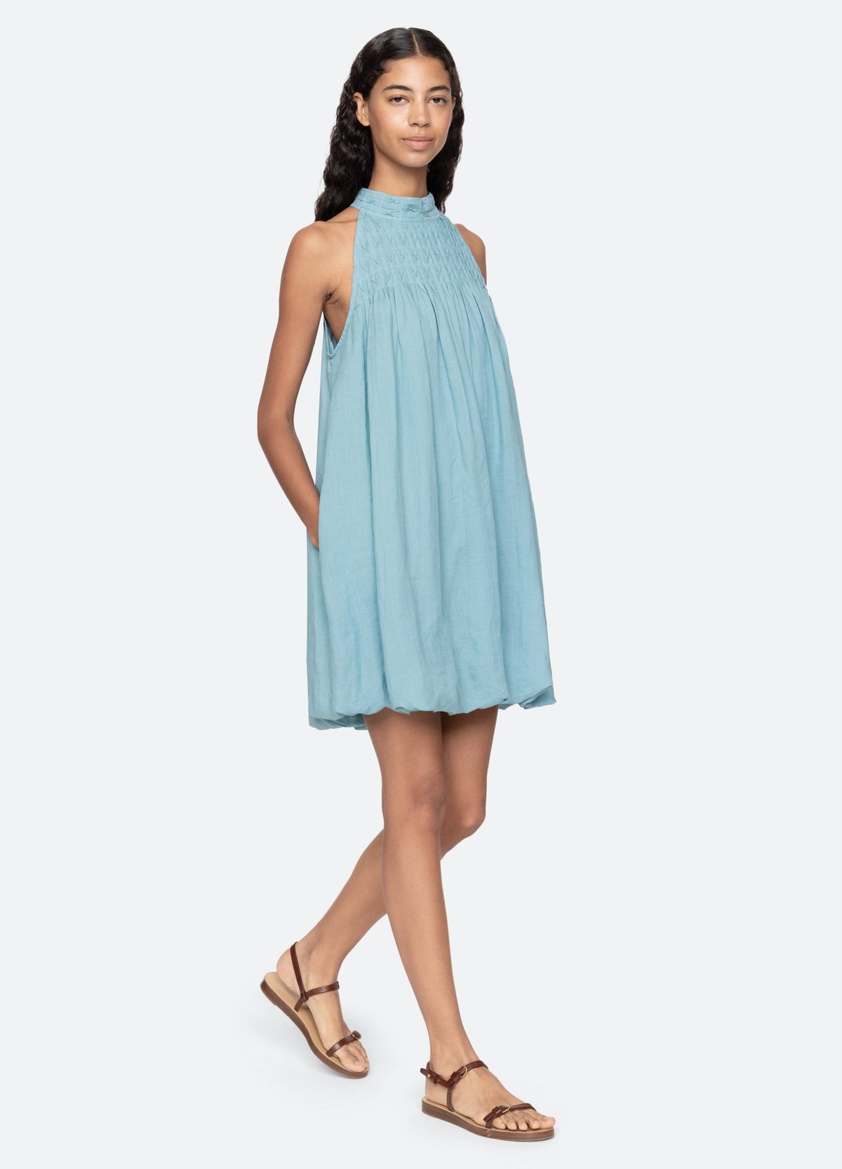 Sea New York Violet Mini Dress - Blue