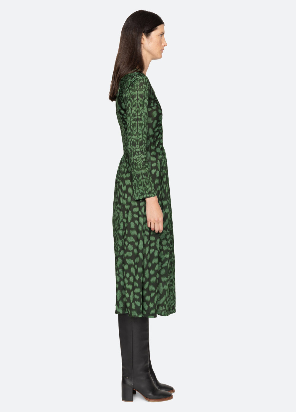 Sea New York Claude L/S Dress - Green