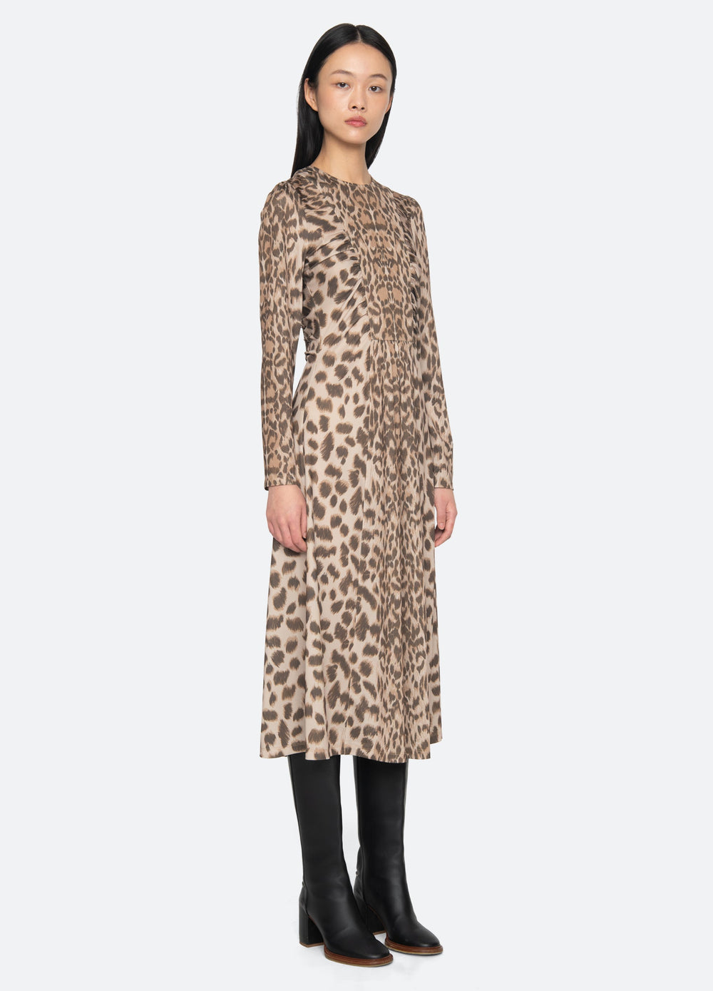 Sea New York Claude L/S Dress - Green