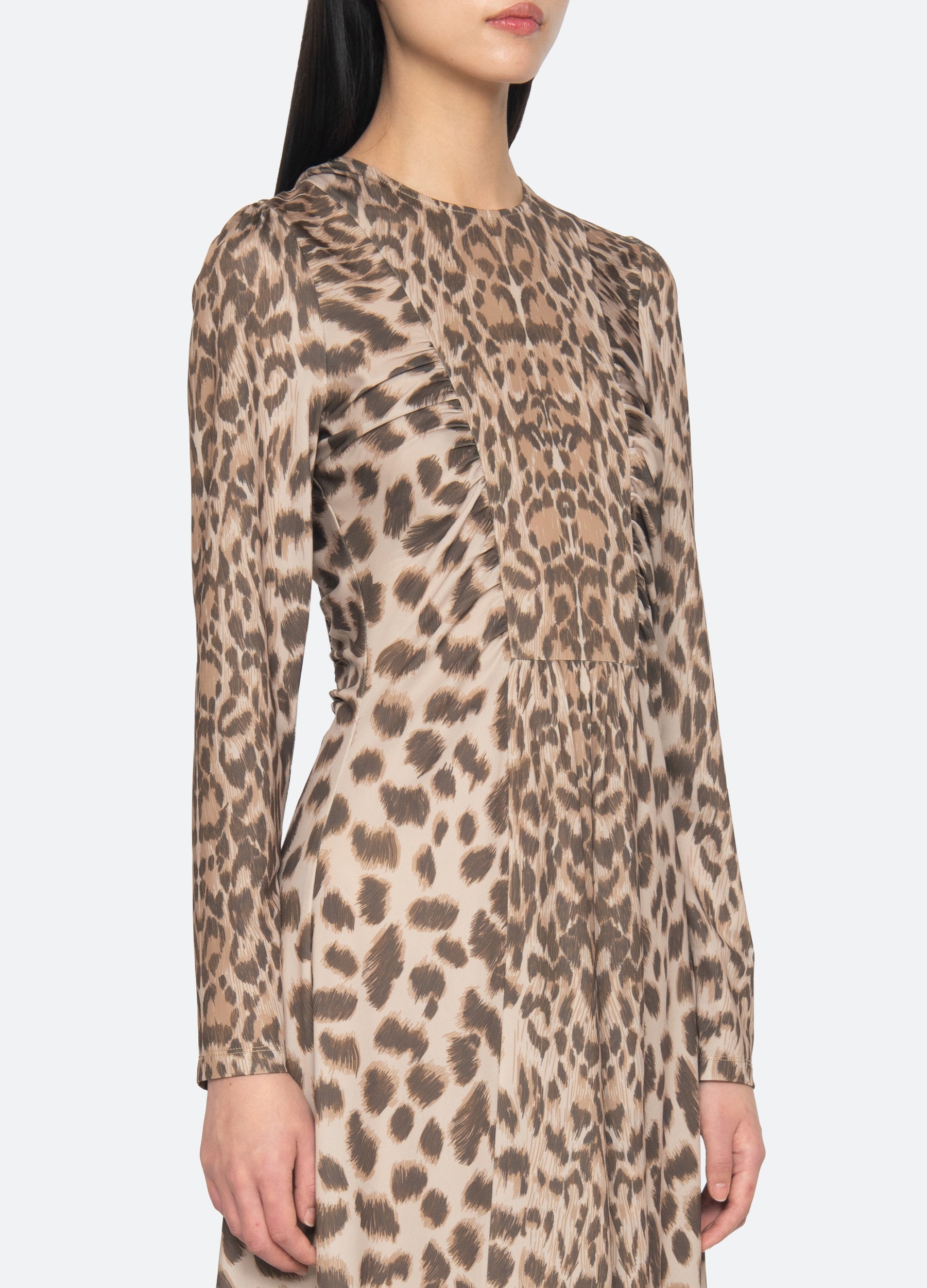 Sea New York Claude L/S Dress - Green
