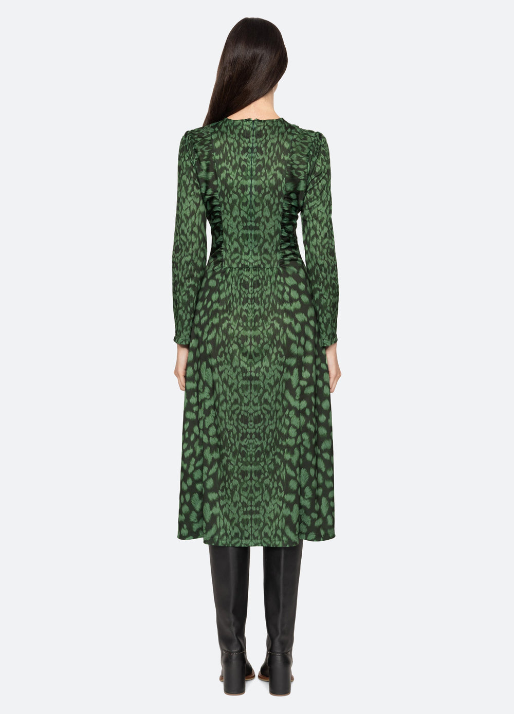 Sea New York Claude L/S Dress - Green
