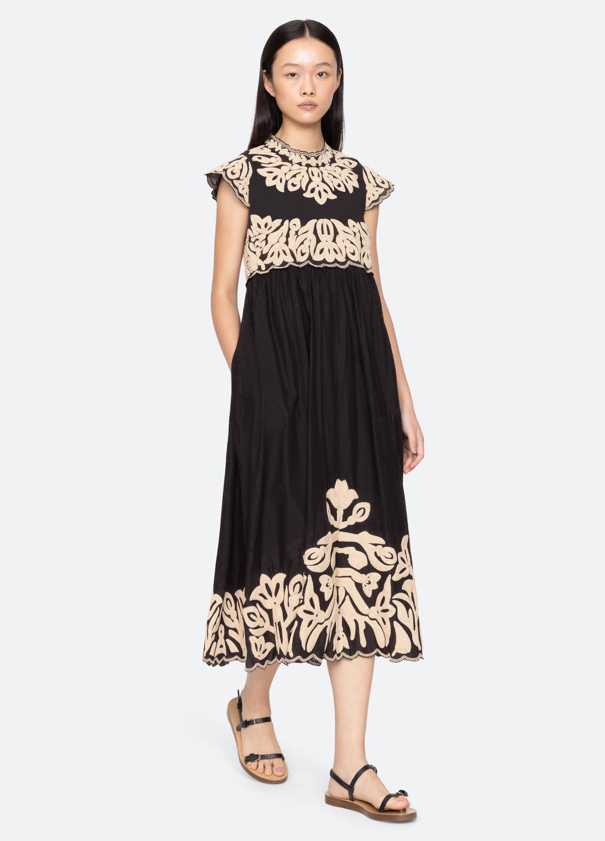 Sea New York Alexandra Dress - Black