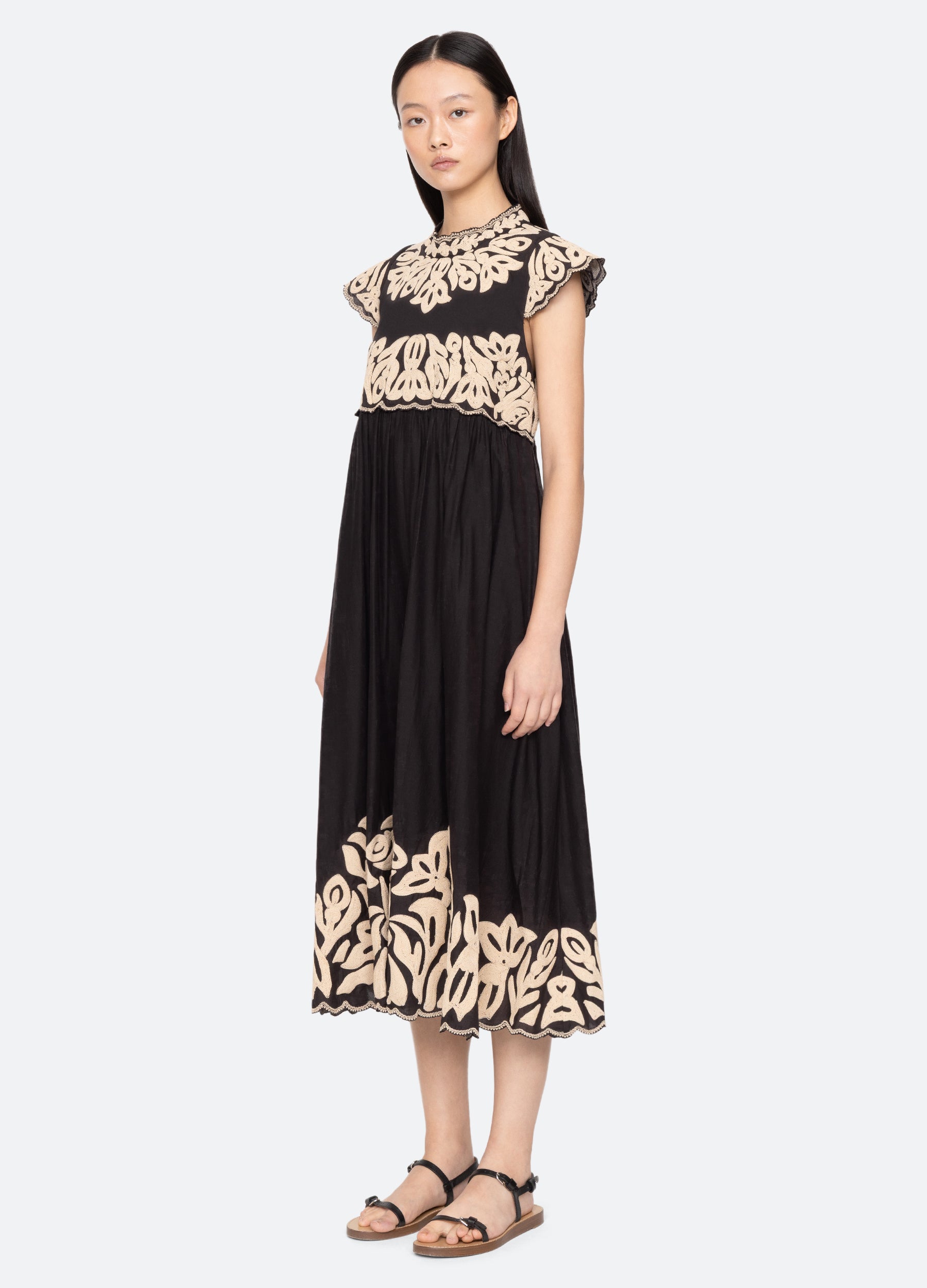 Sea New York Alexandra Dress - Black