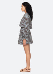 Sea New York Ophelia Mini Dress - Blue