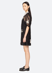 Sea New York Ellison Mini Dress - Black