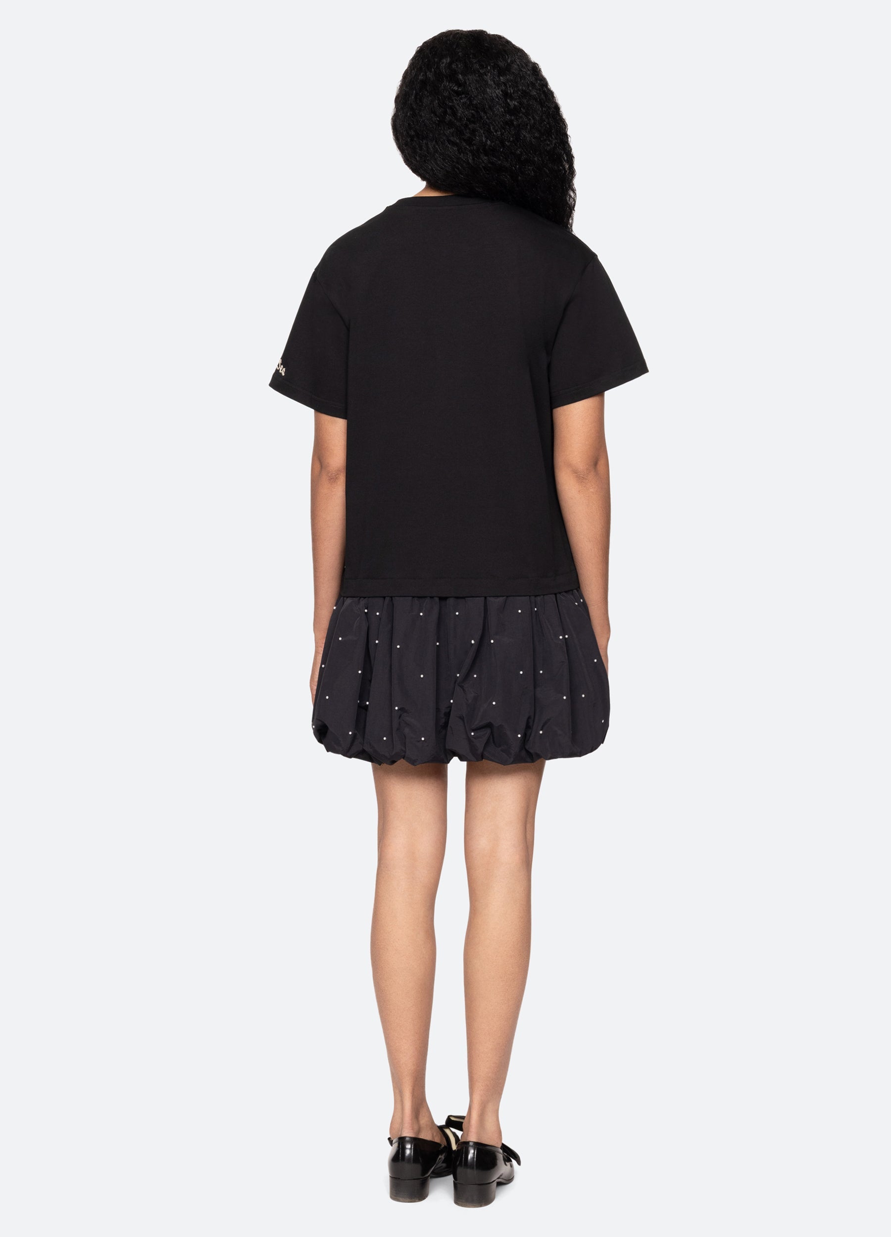 Sea New York Alberta Combo Dress - Black