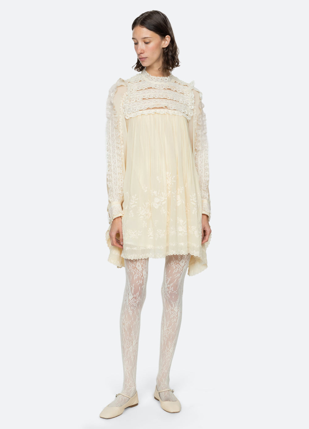 Sea New York Ayda Dress - Cream