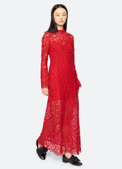 Sea New York Adelina Dress - Red