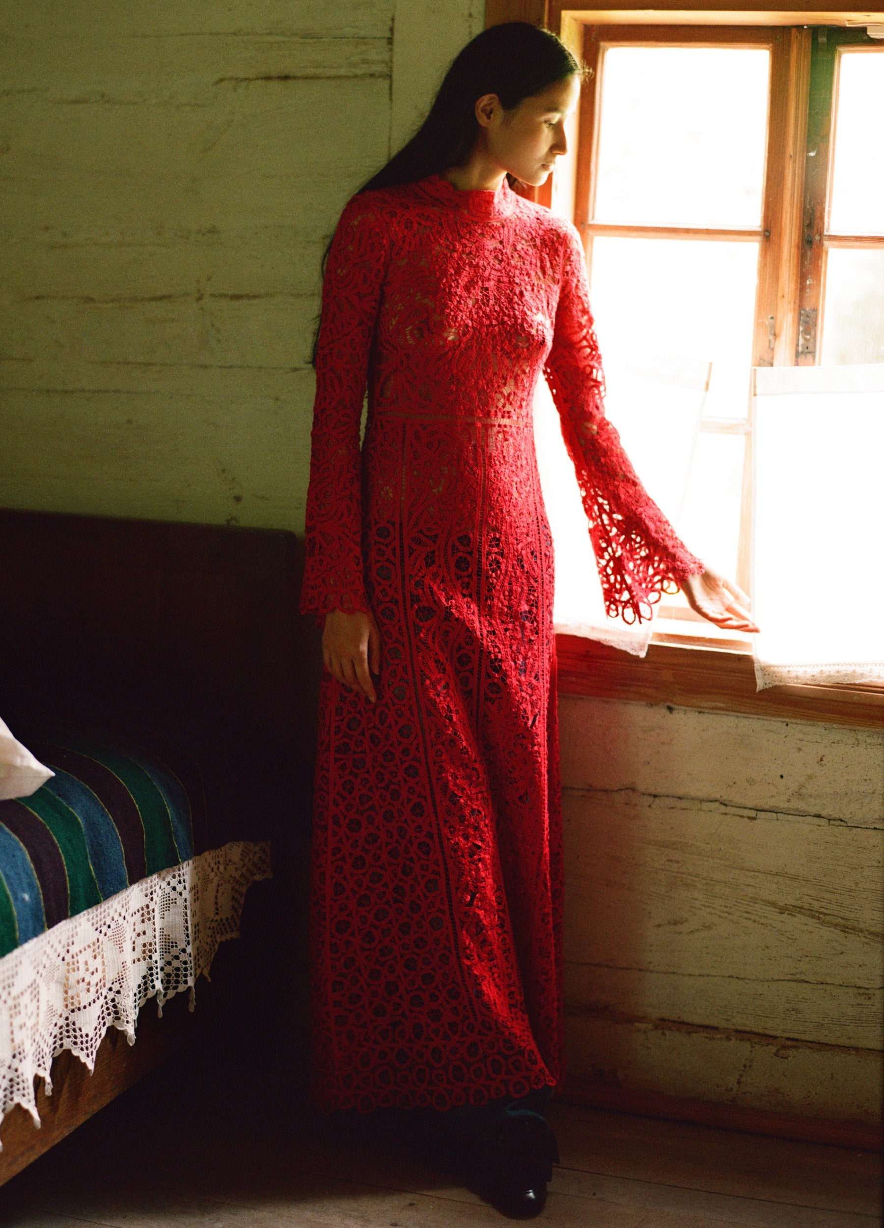 Sea New York Adelina Dress - Red