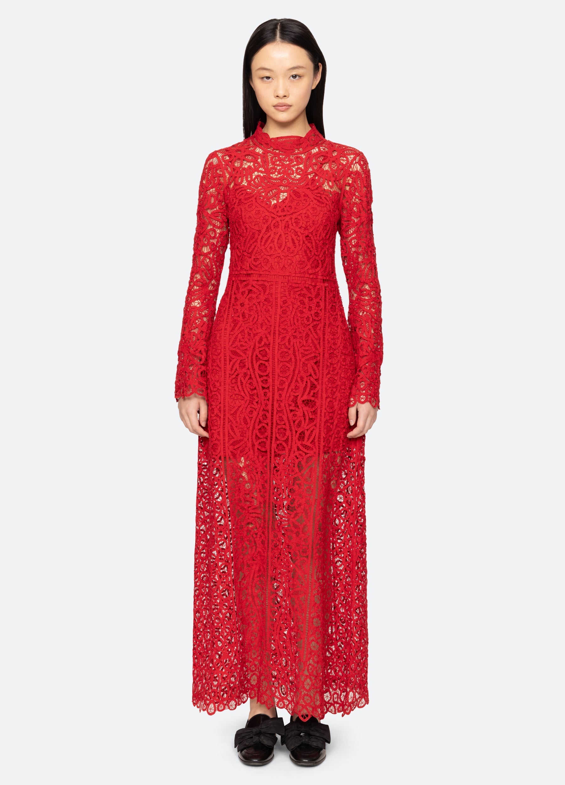 Sea New York Adelina Dress - Red