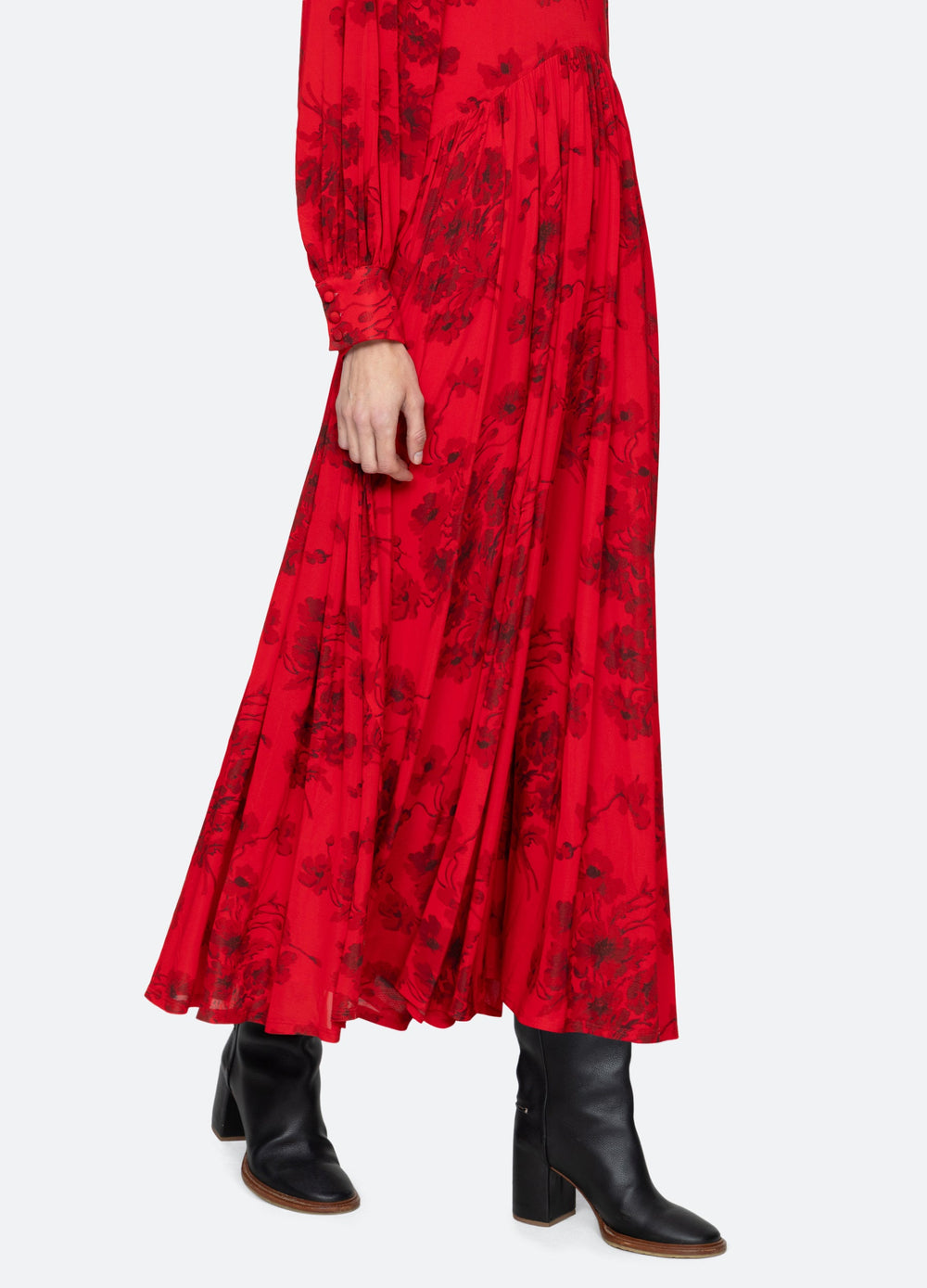 Sea New York Cornelia L/S Dress - Red