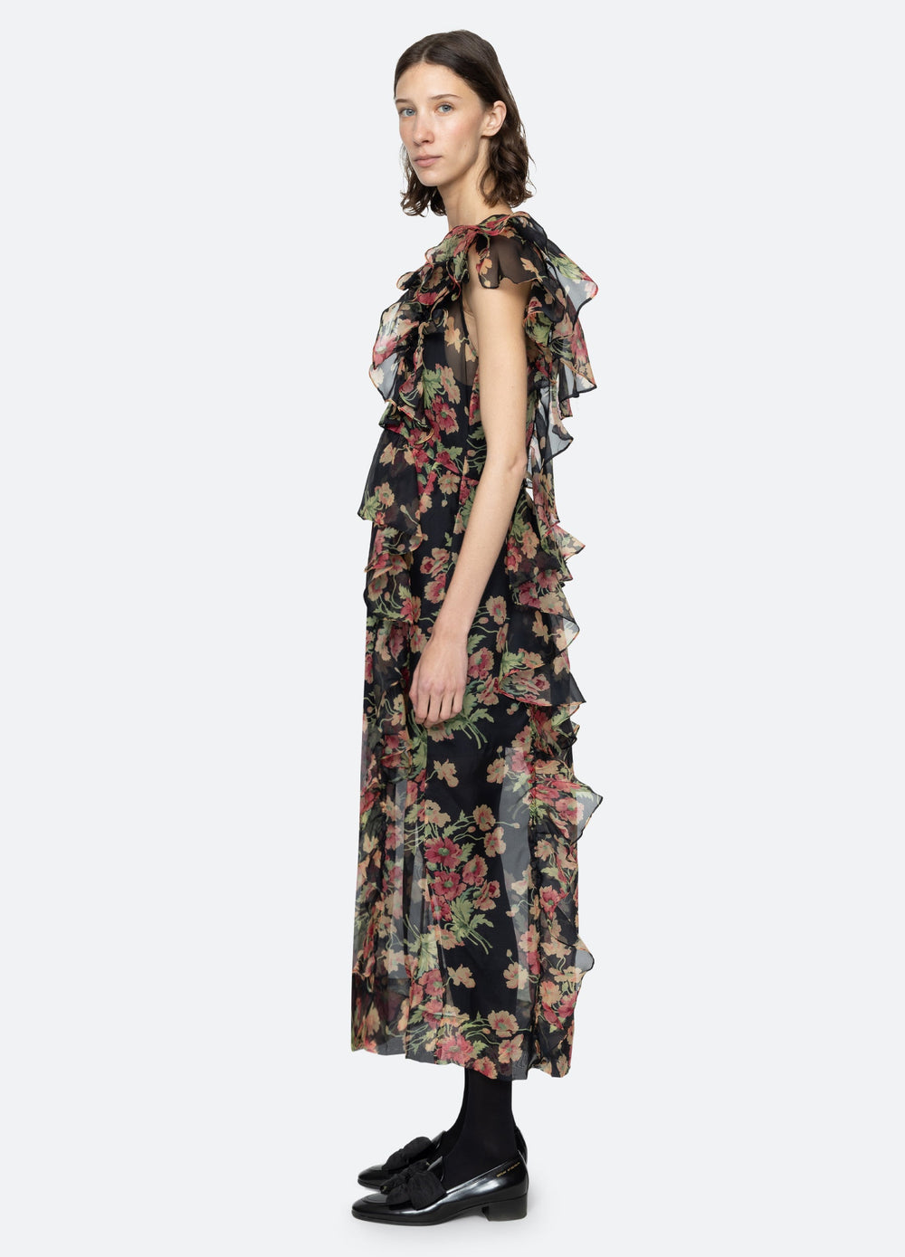 Sea New York Cornelia Midi Dress - Black