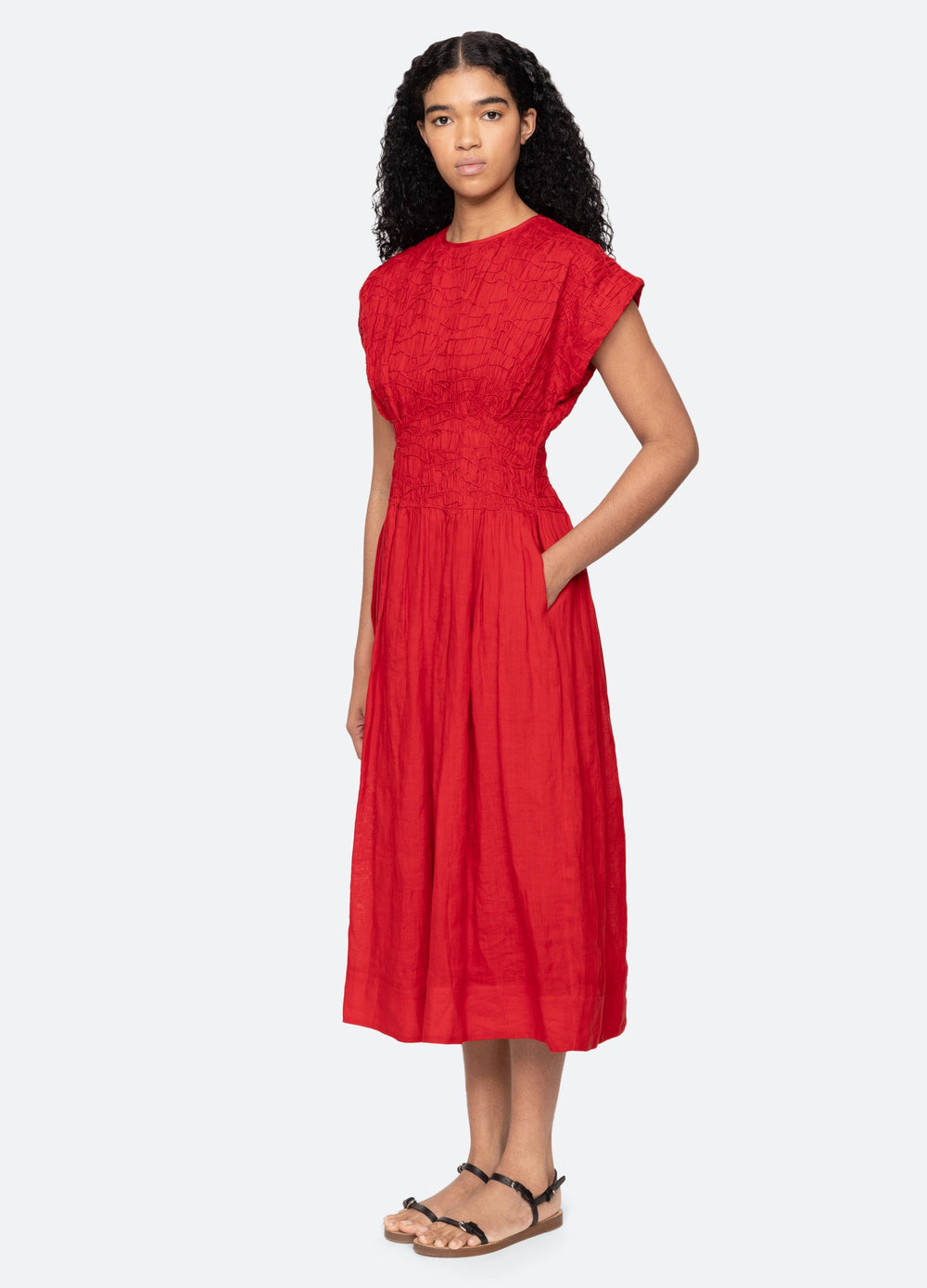 Sea New York Imogen Dress - Red