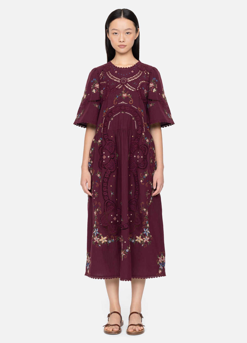 Sea New York Edwina S/S Dress - Navy