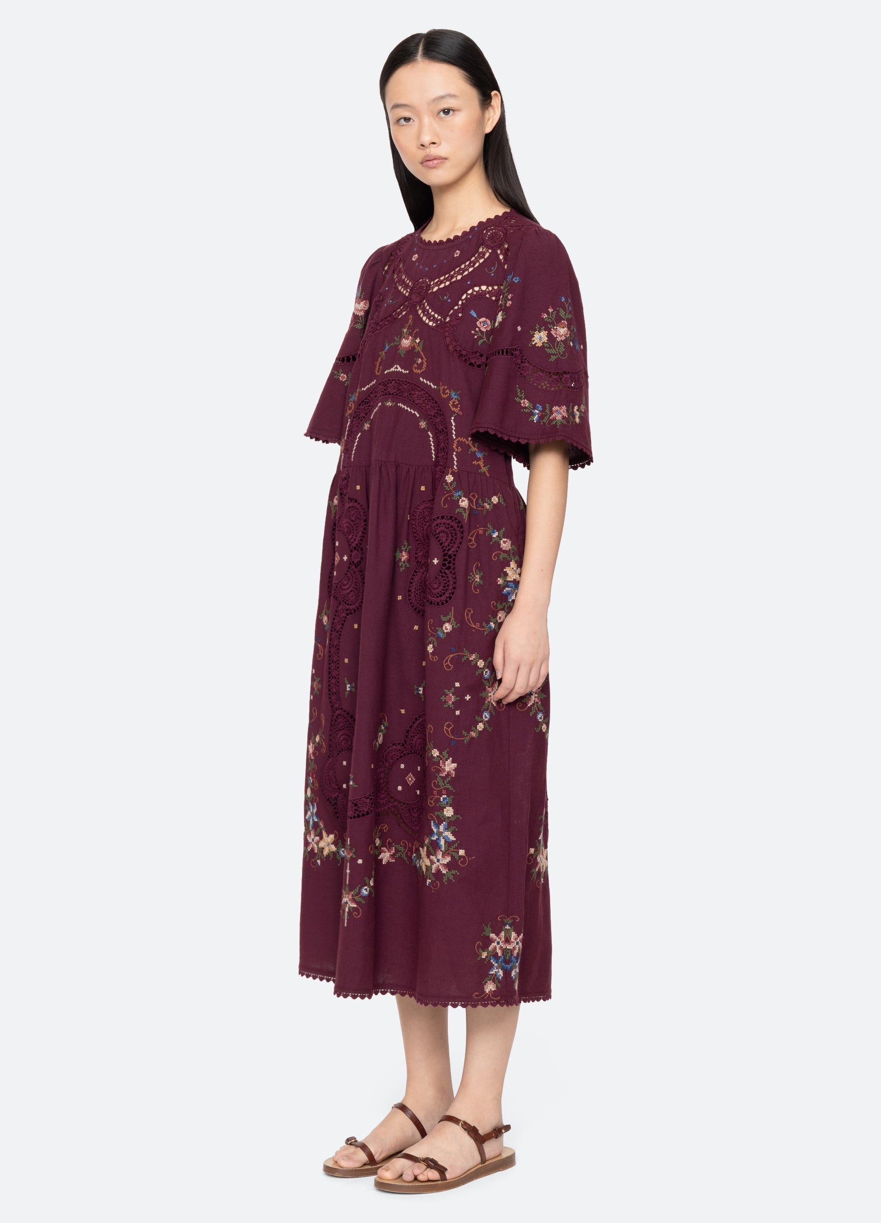 Sea New York Edwina S/S Dress - Navy