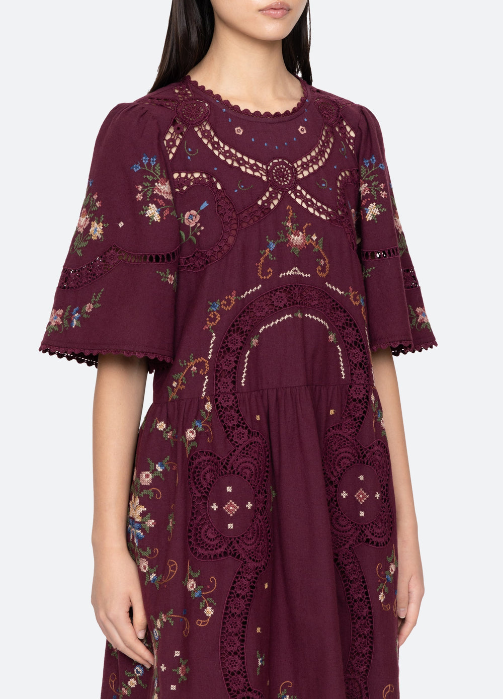 Sea New York Edwina S/S Dress - Navy