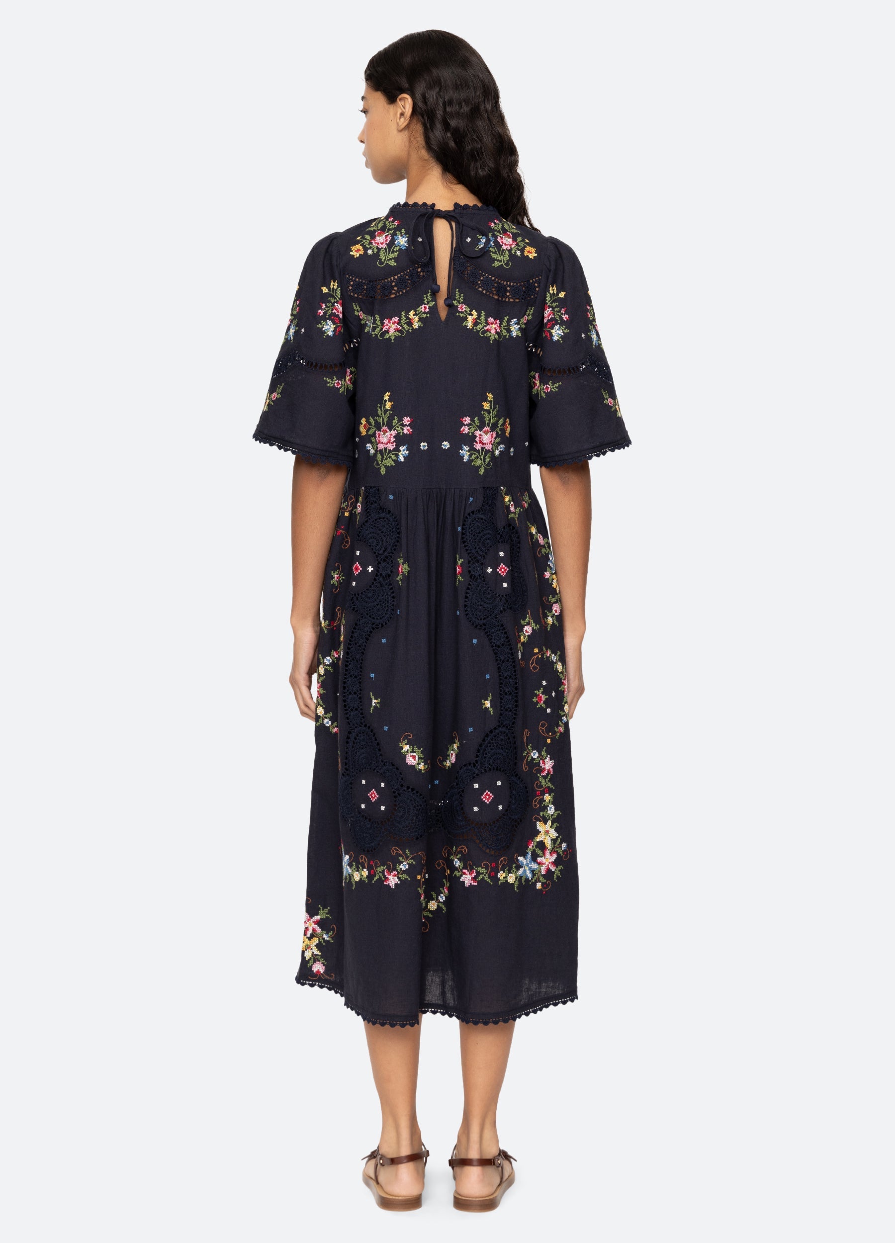 Sea New York Edwina S/S Dress - Navy