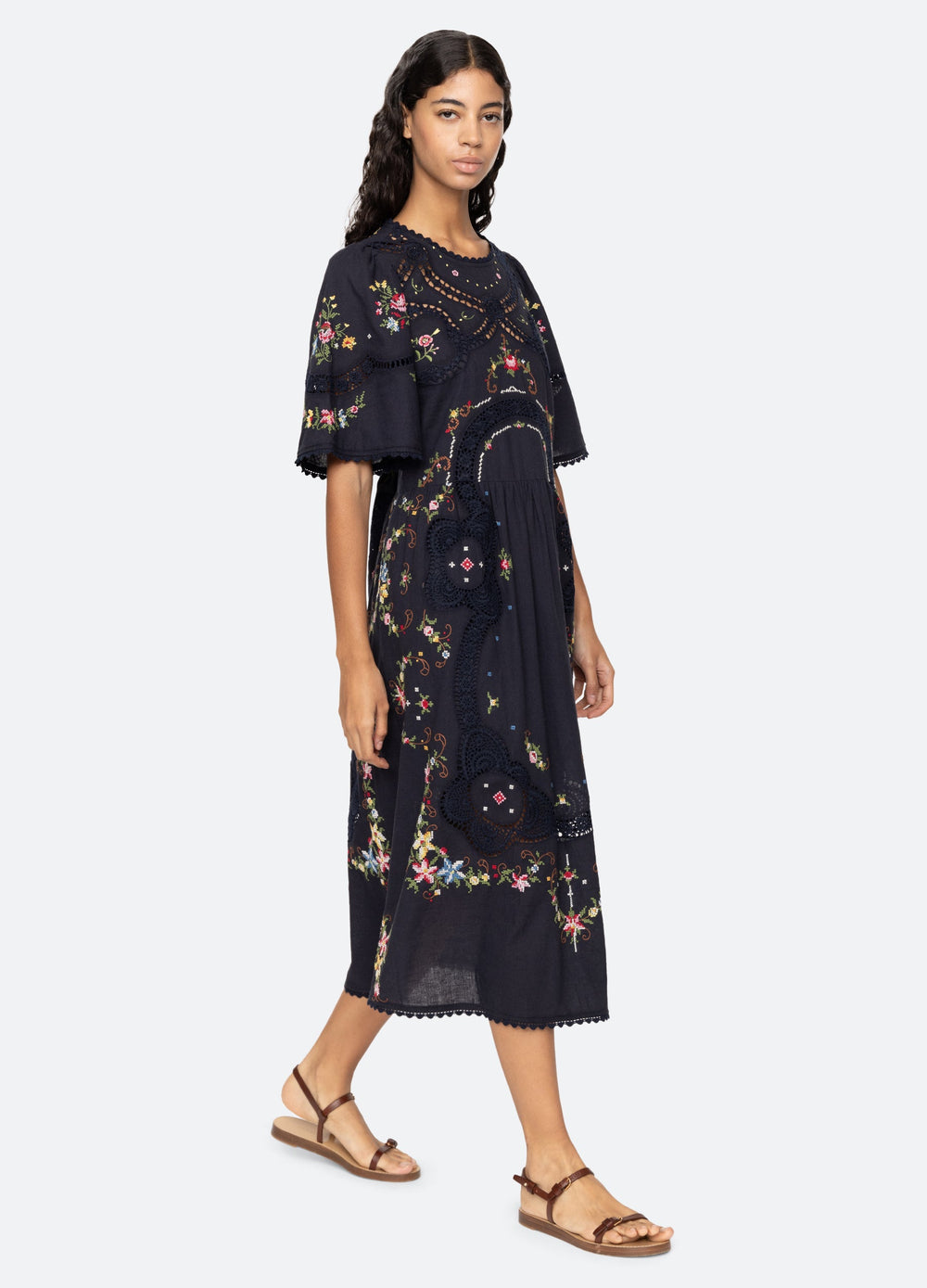 Sea New York Edwina S/S Dress - Navy