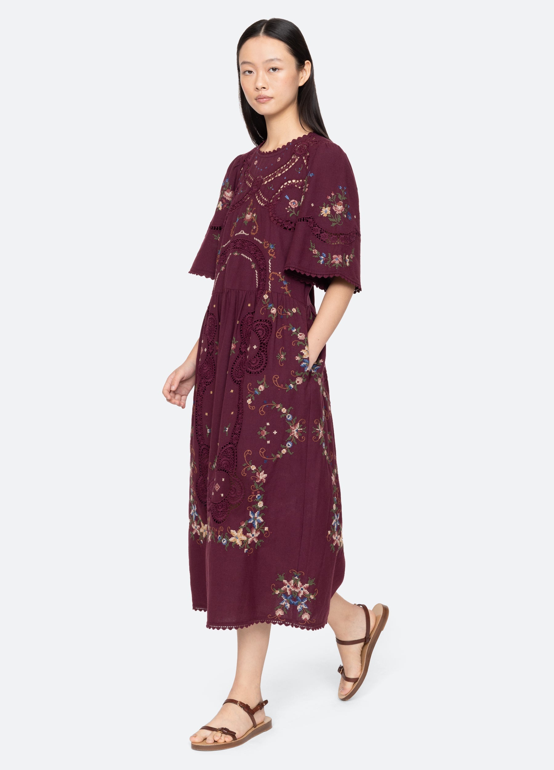 Sea New York Edwina S/S Dress - Navy