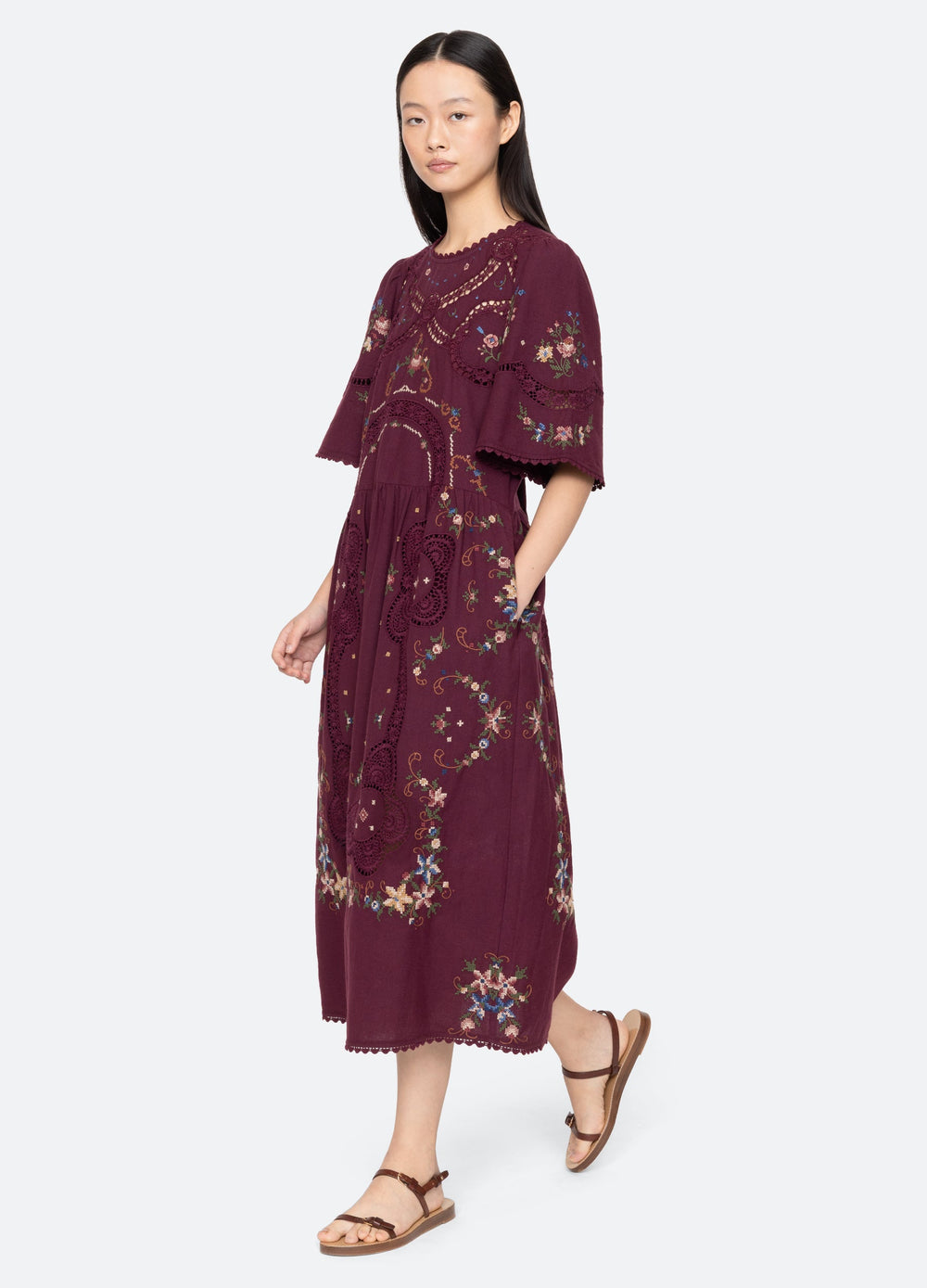 Sea New York Edwina S/S Dress - Navy