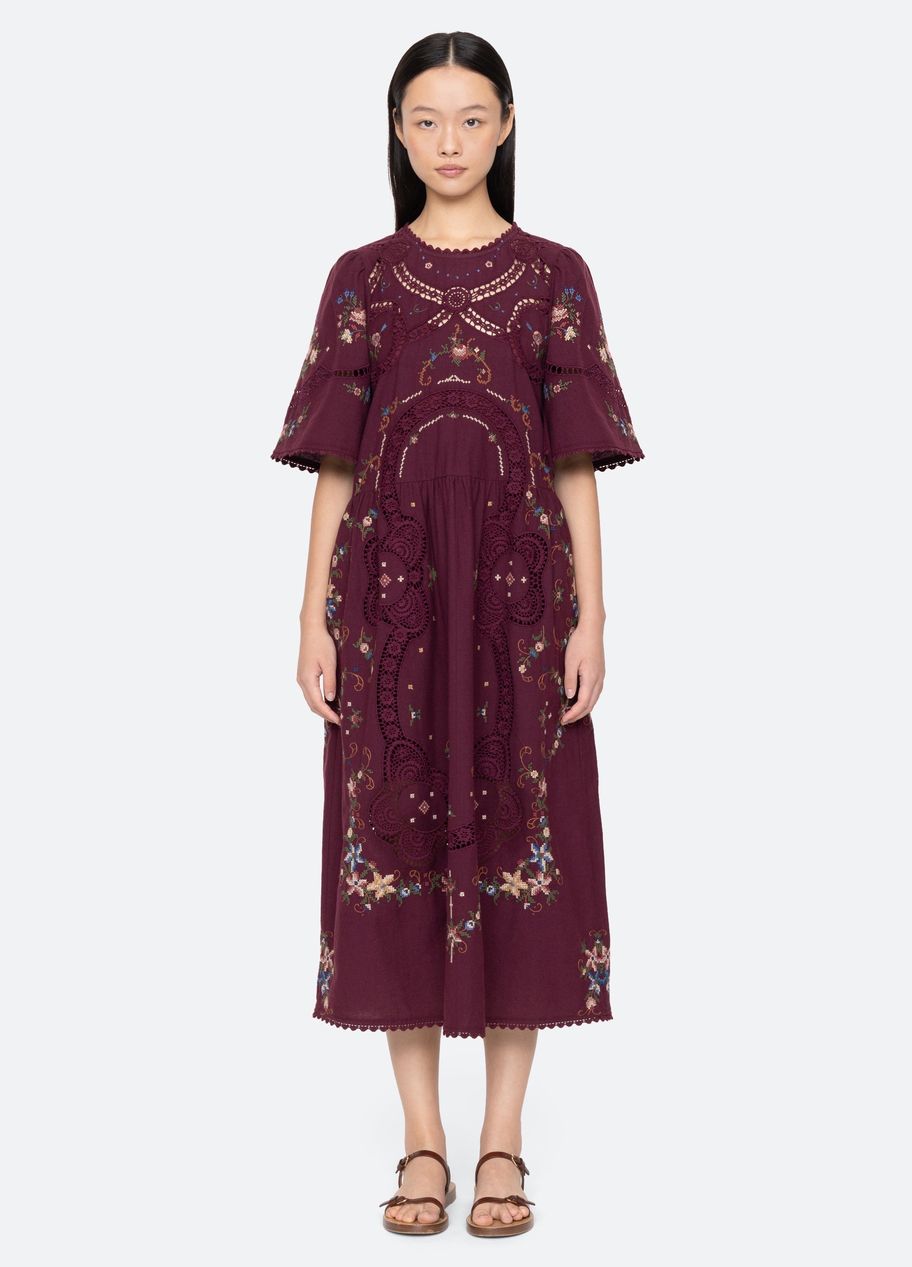 Sea New York Edwina S/S Dress - Navy