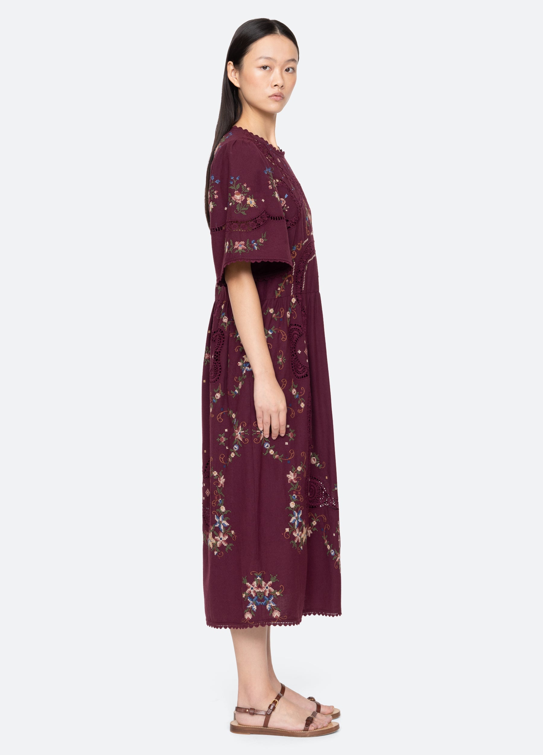 Sea New York Edwina S/S Dress - Navy