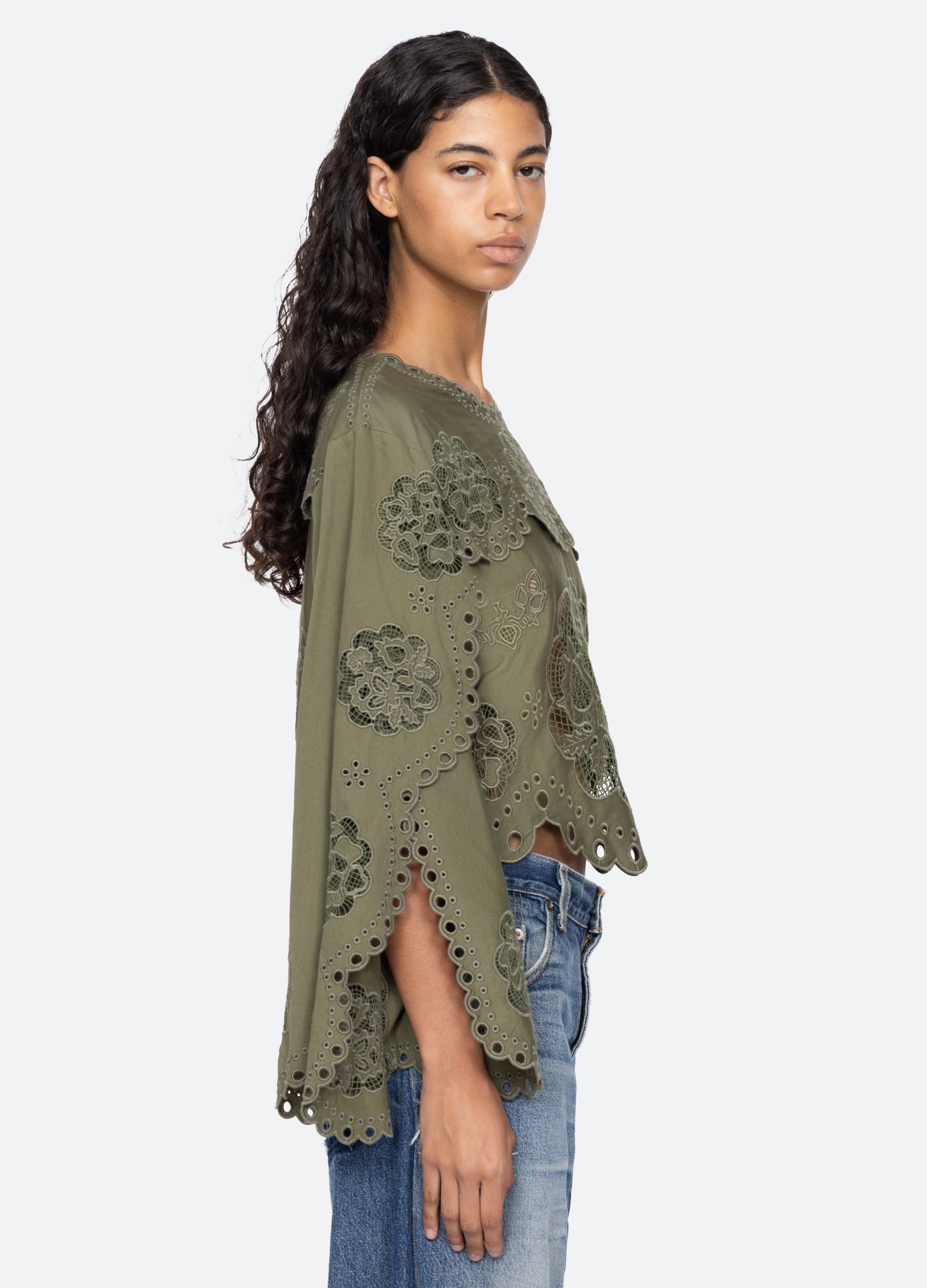 Sea New York Gardener L/S Top - White