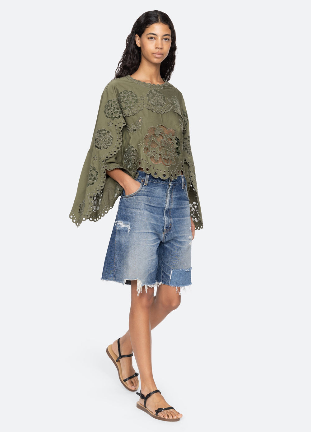 Sea New York Gardener L/S Top - White