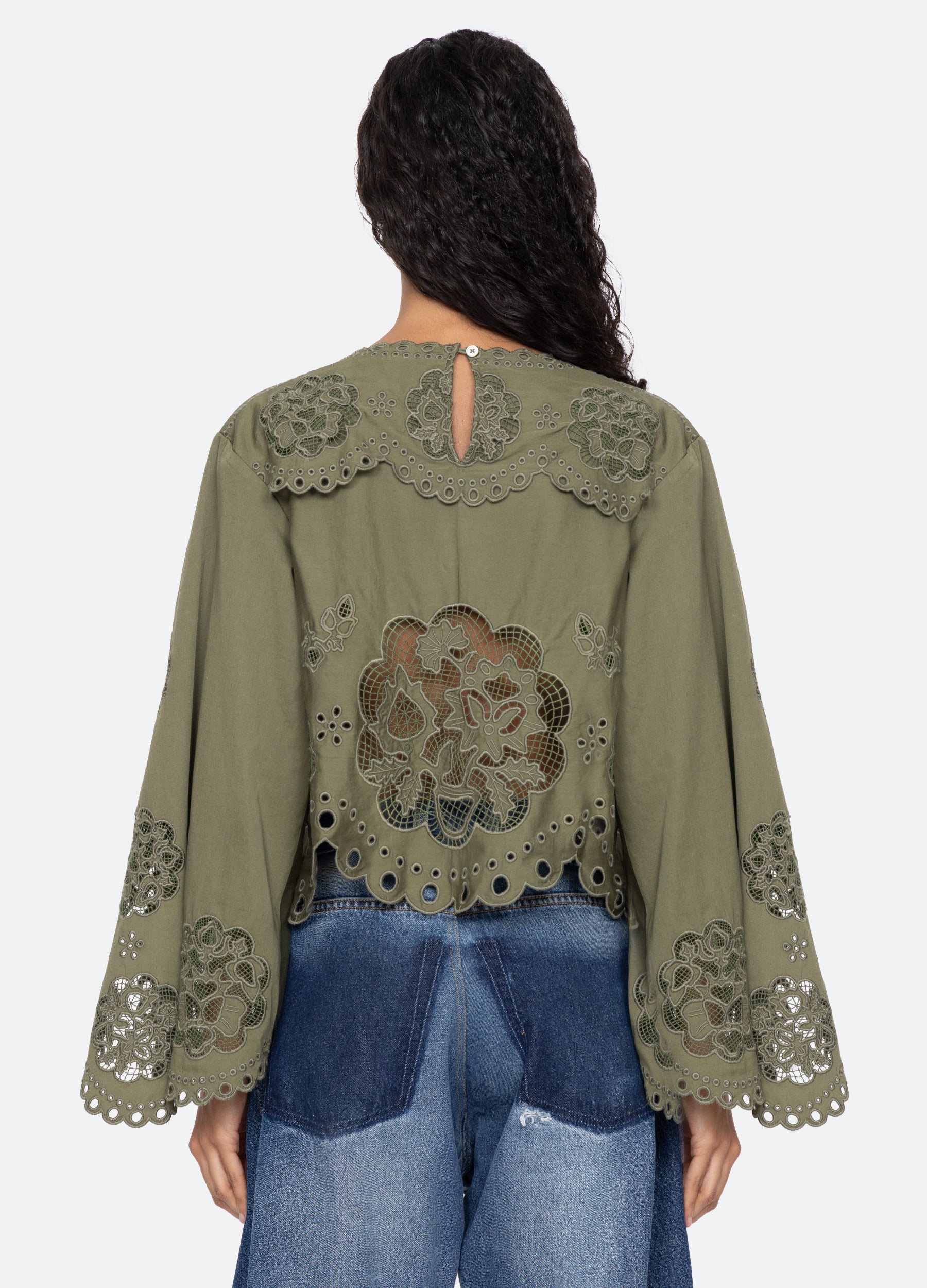 Sea New York Gardener L/S Top - White