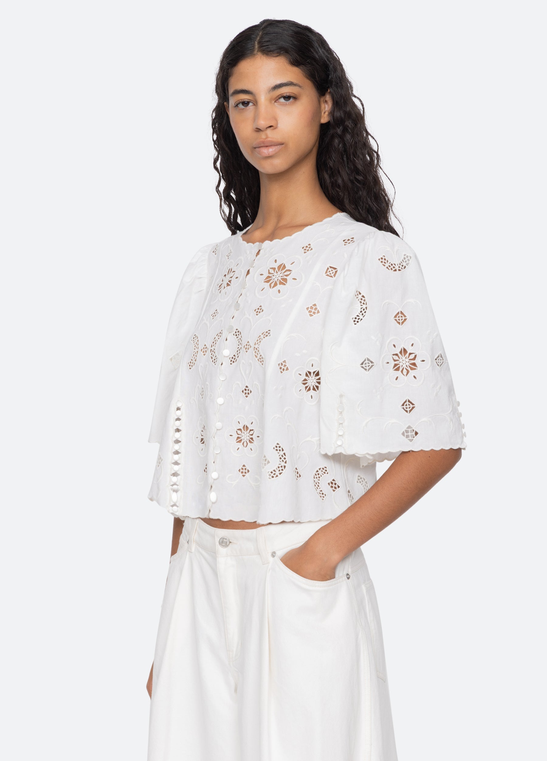 Sea New York Gardener Top - White