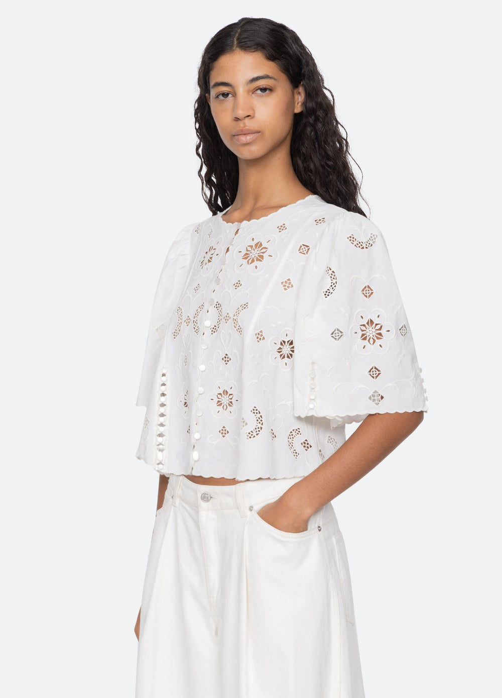 Sea New York Gardener Top - White