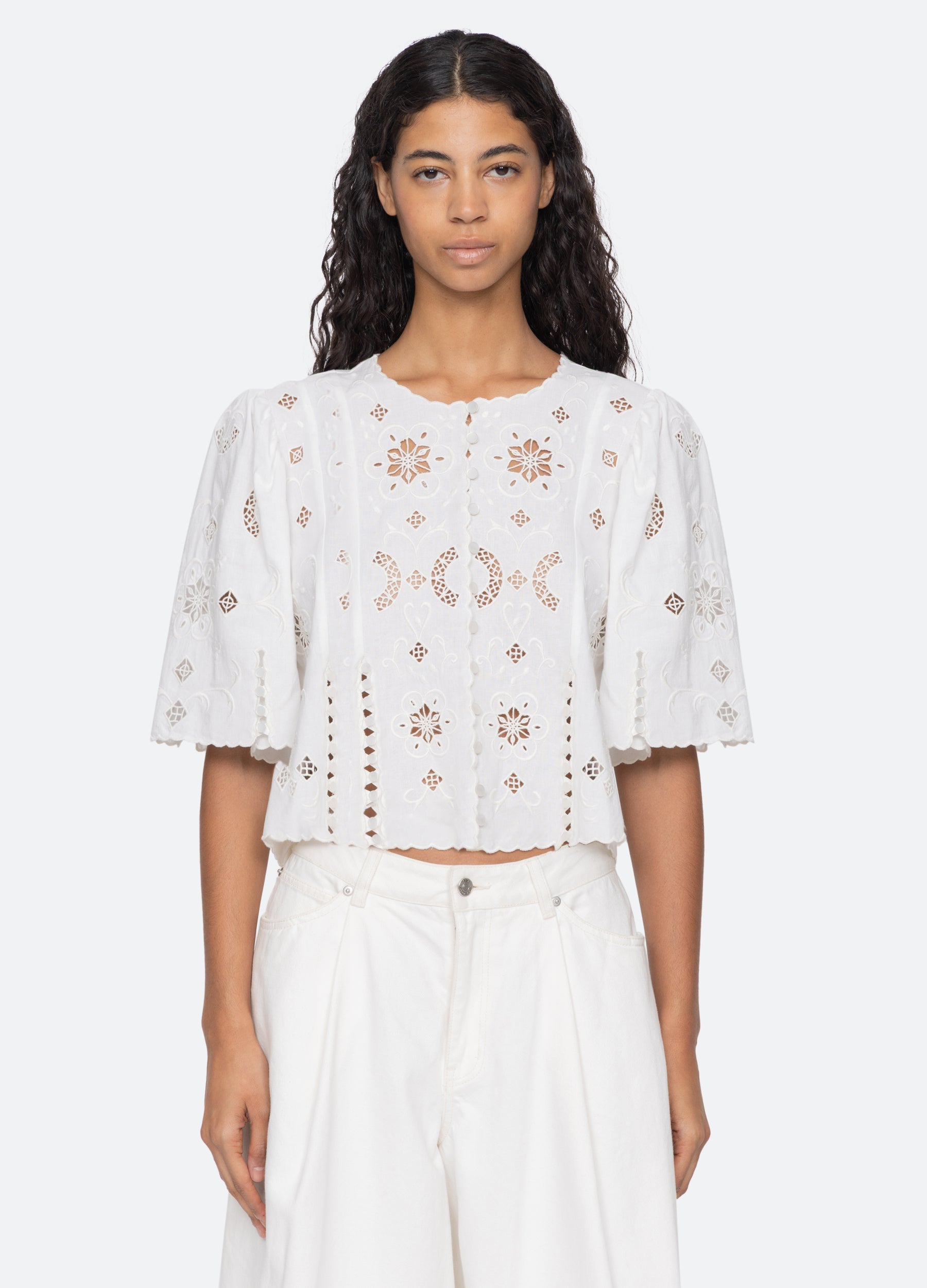 Sea New York Gardener Top - White