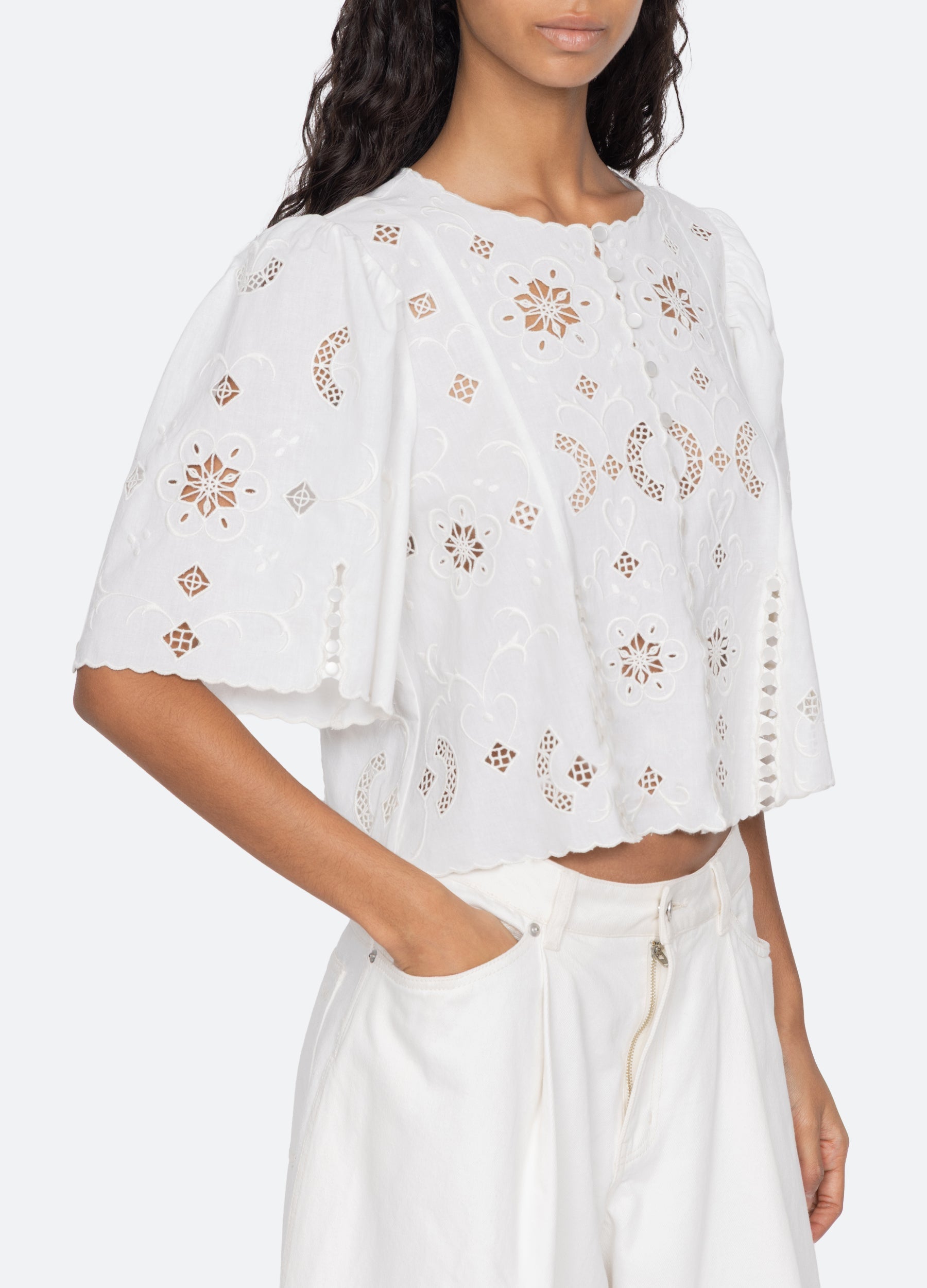 Sea New York Gardener Top - White