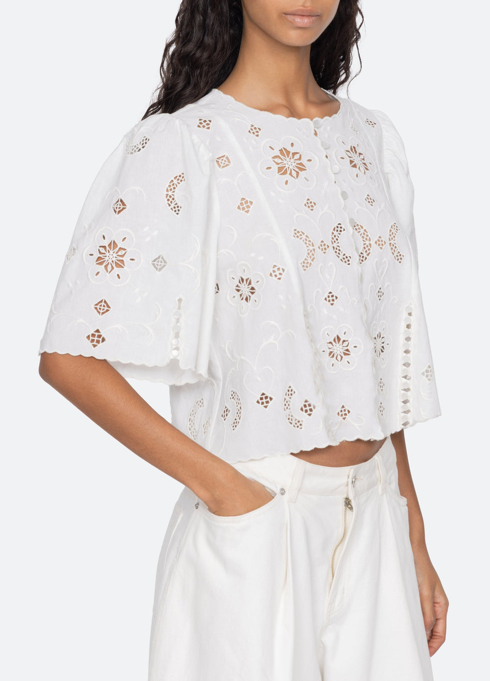 Sea New York Gardener Top - White