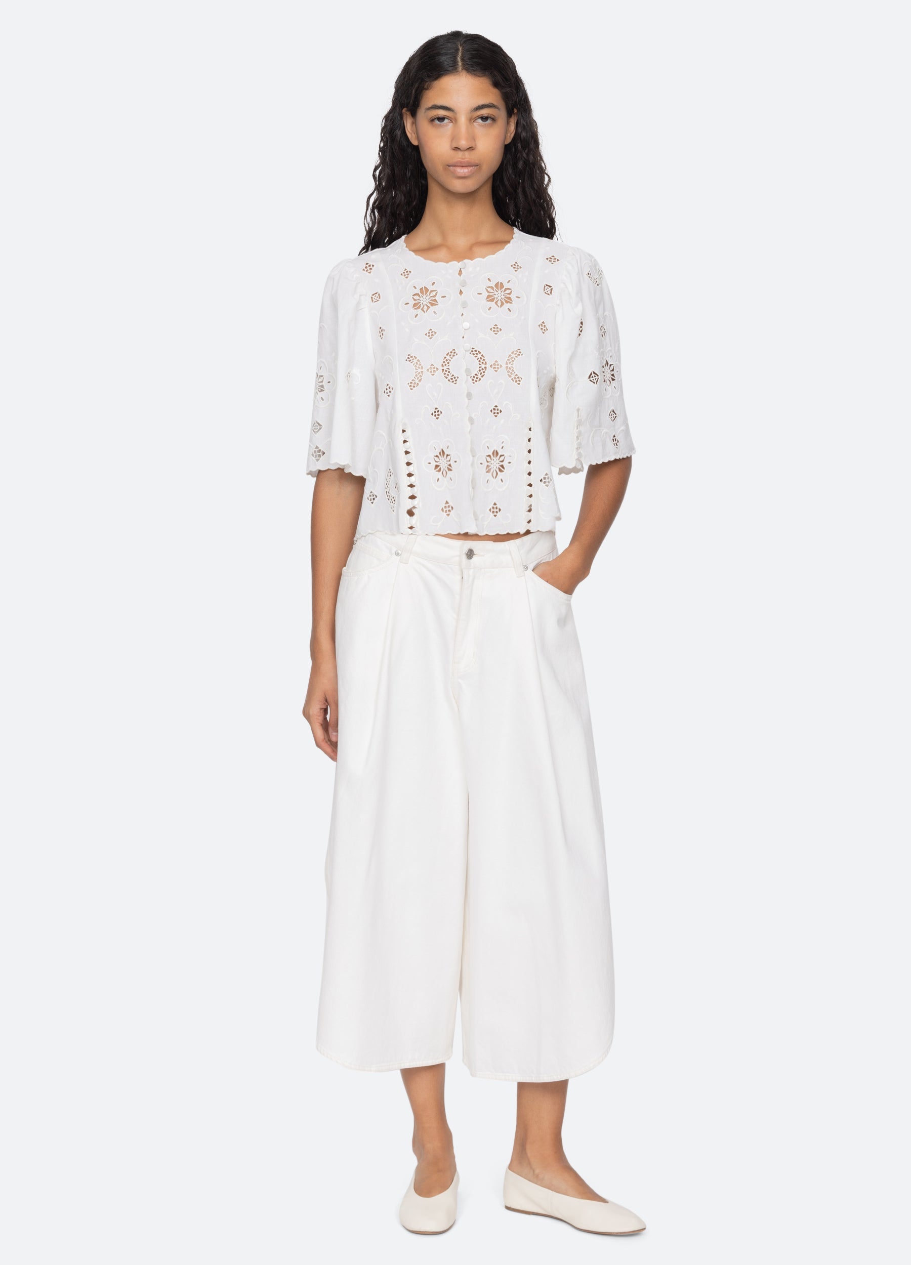 Sea New York Gardener Top - White