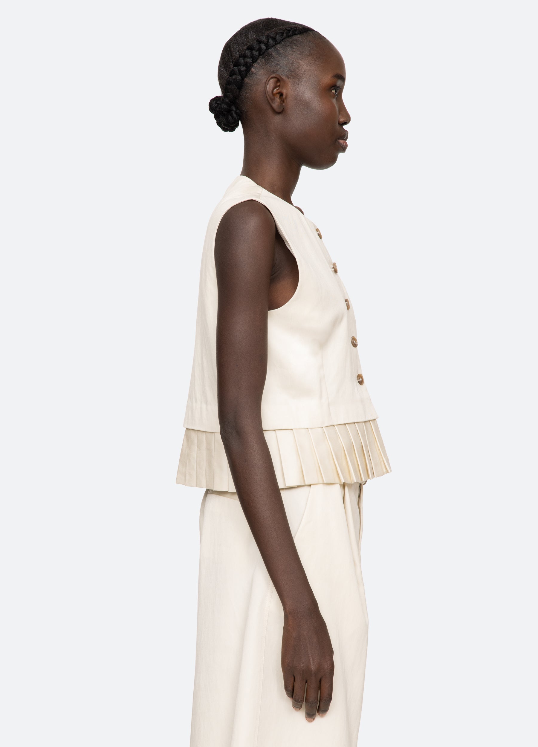 Sea New York Angelina Vest - Bone