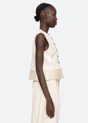 Sea New York Angelina Vest - Bone