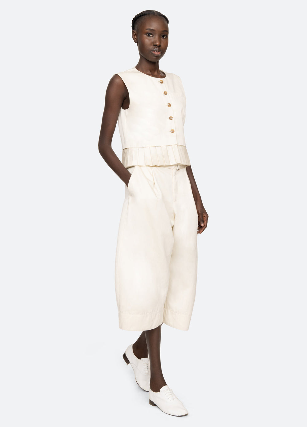 Sea New York Angelina Vest - Bone