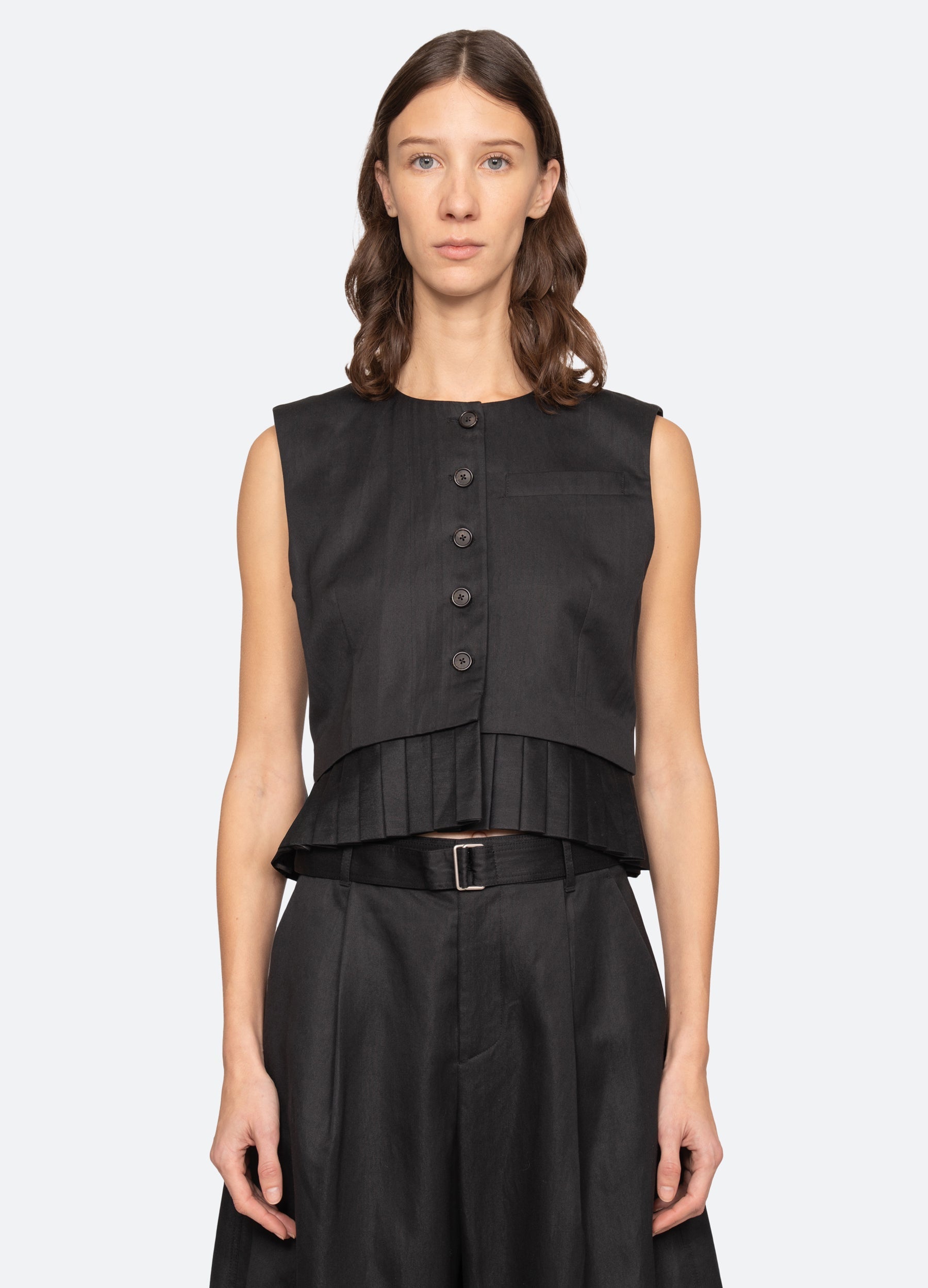 Sea New York Angelina Vest - Bone