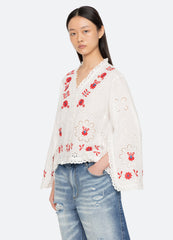 Sea New York Catharina L/S Top - Cream