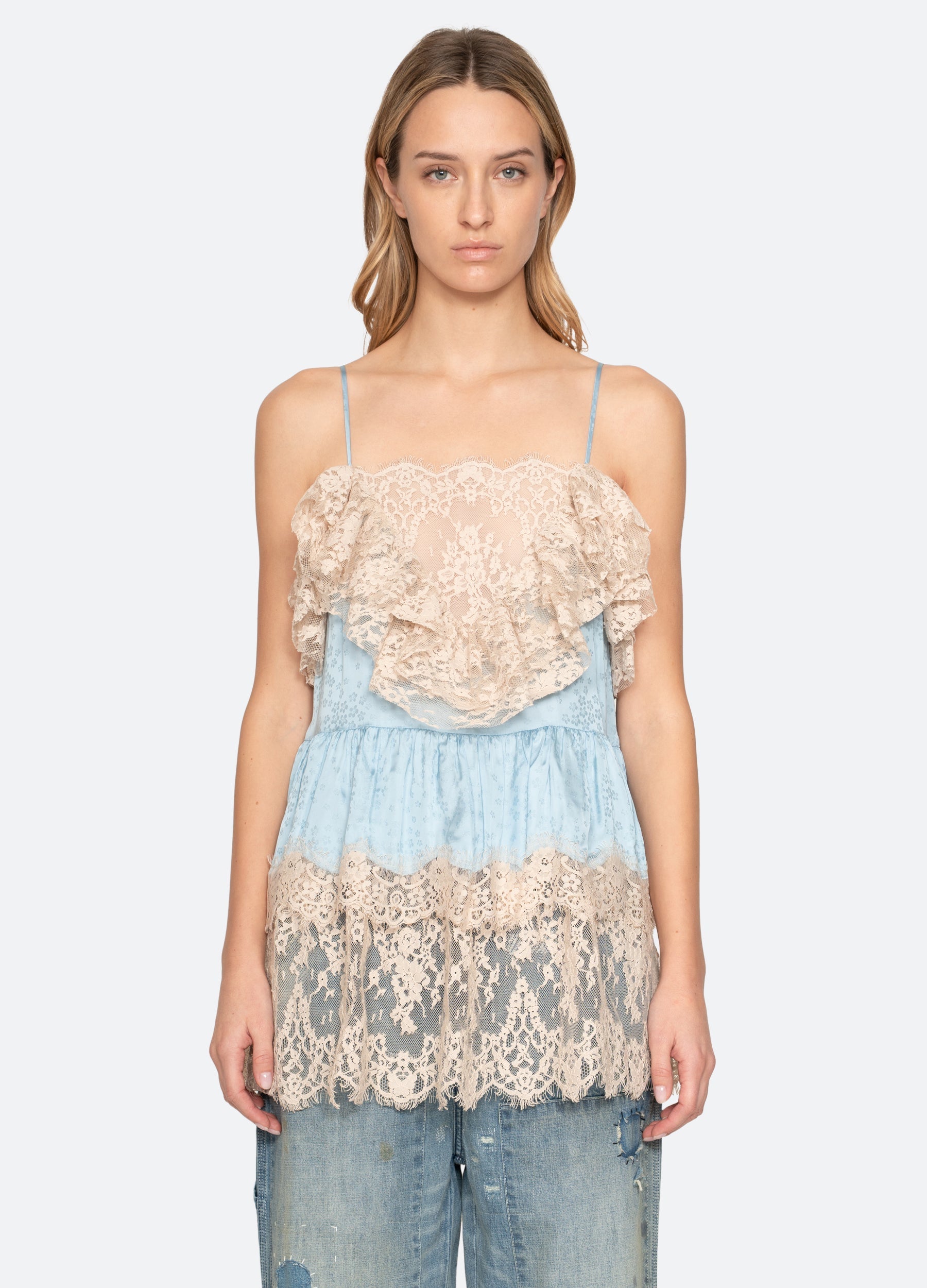 Sea New York Ethel Tunic Top - Blue