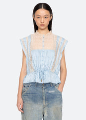 Sea New York Ethel Top - Blue