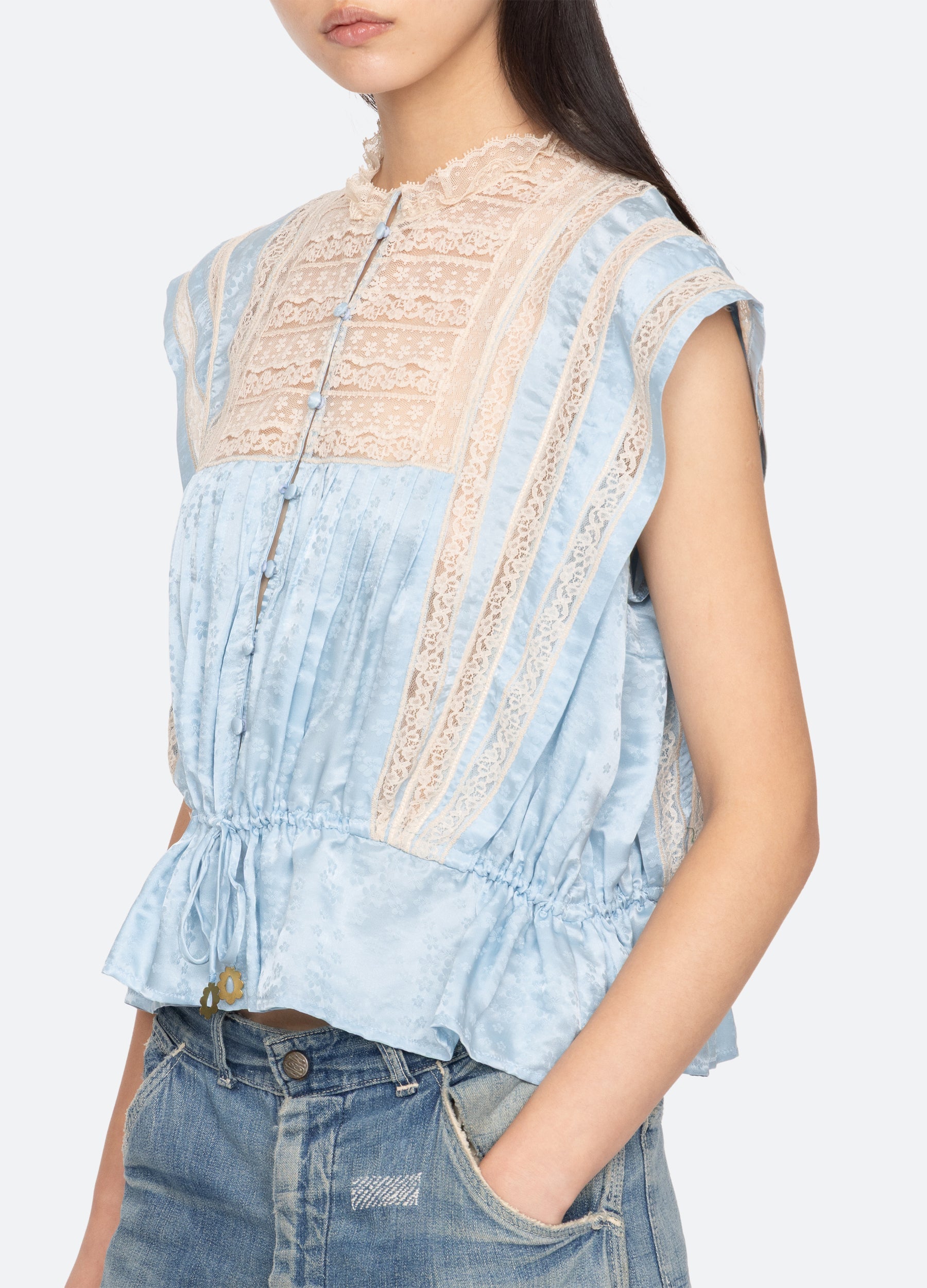 Sea New York Ethel Top - Blue
