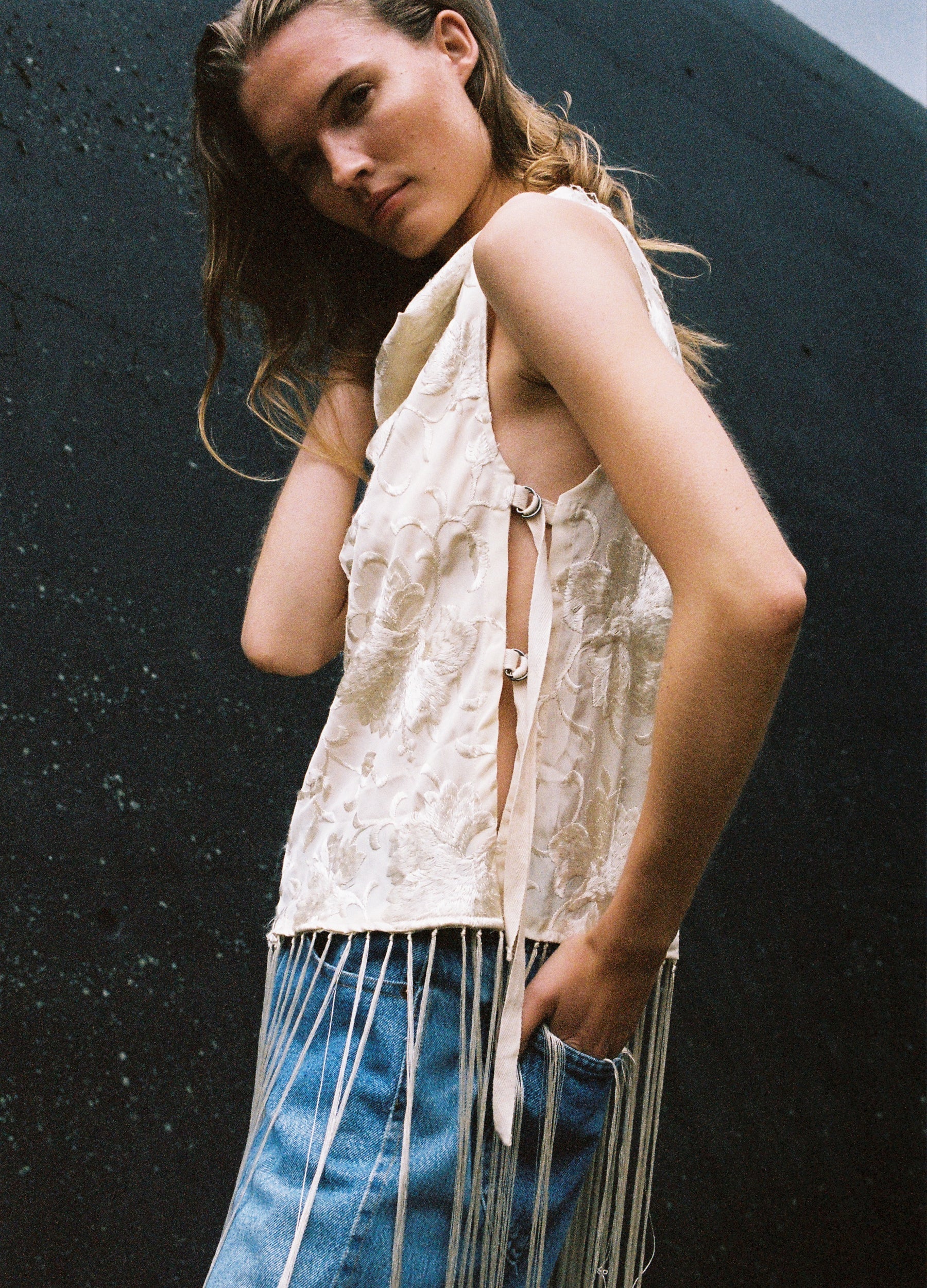 Sea New York Priscilla Vest - Cream