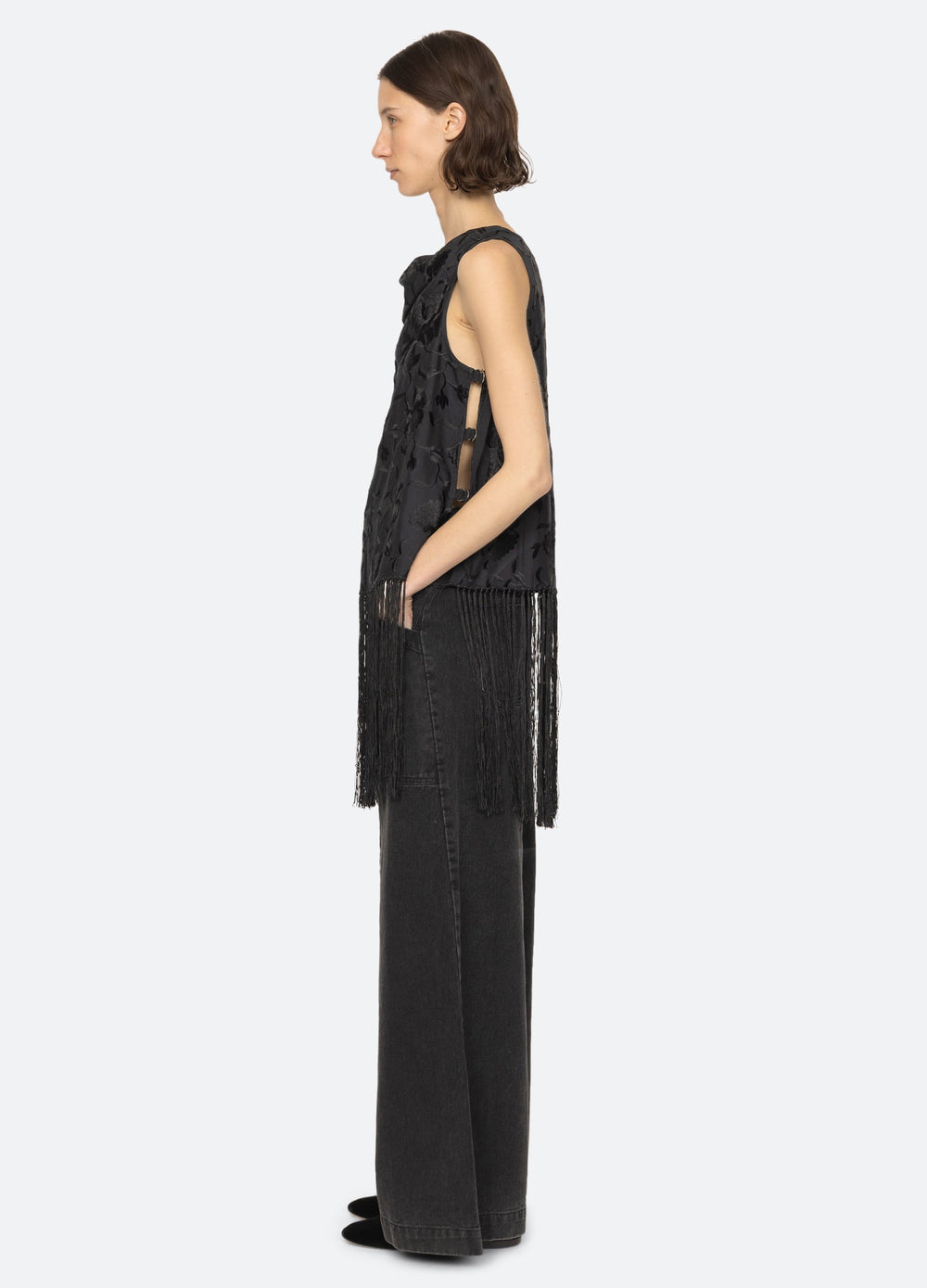 Sea New York Priscilla Vest - Cream
