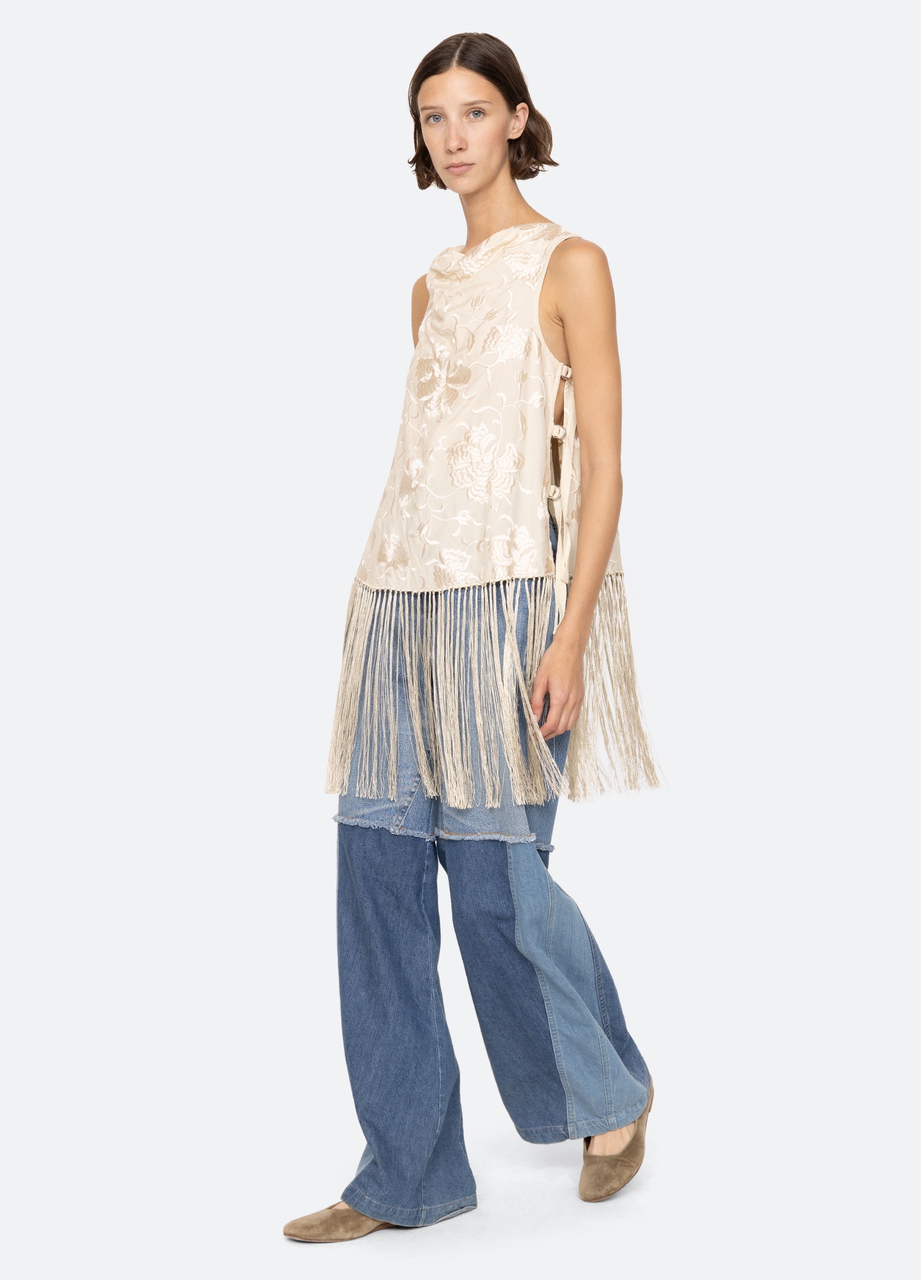 Sea New York Priscilla Vest - Cream