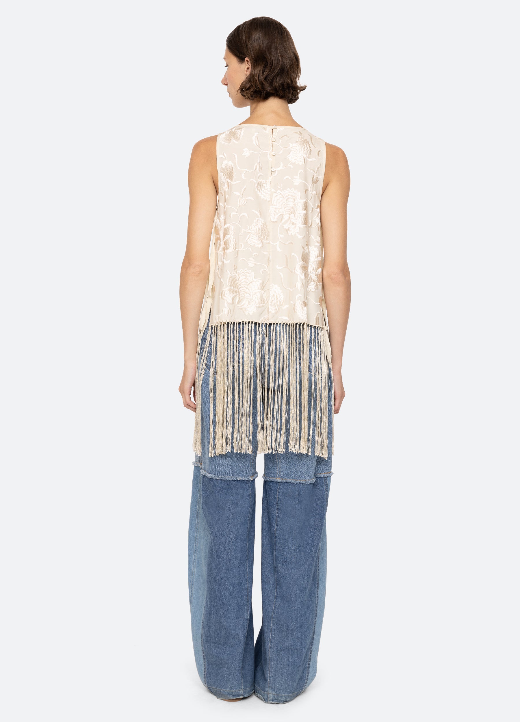 Sea New York Priscilla Vest - Cream