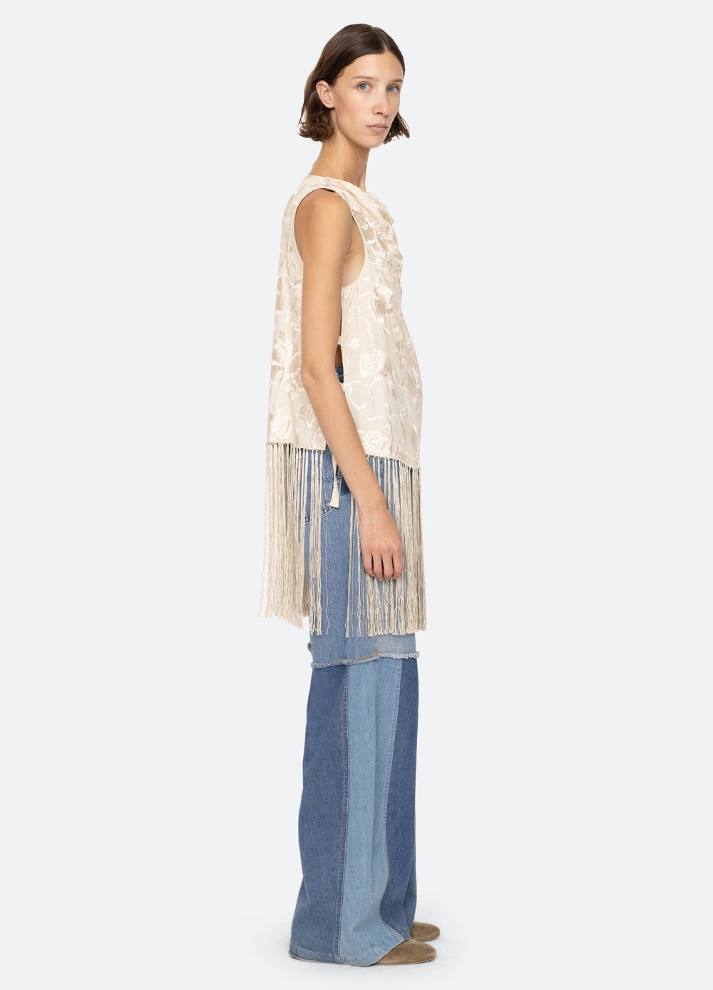 Sea New York Priscilla Vest - Cream