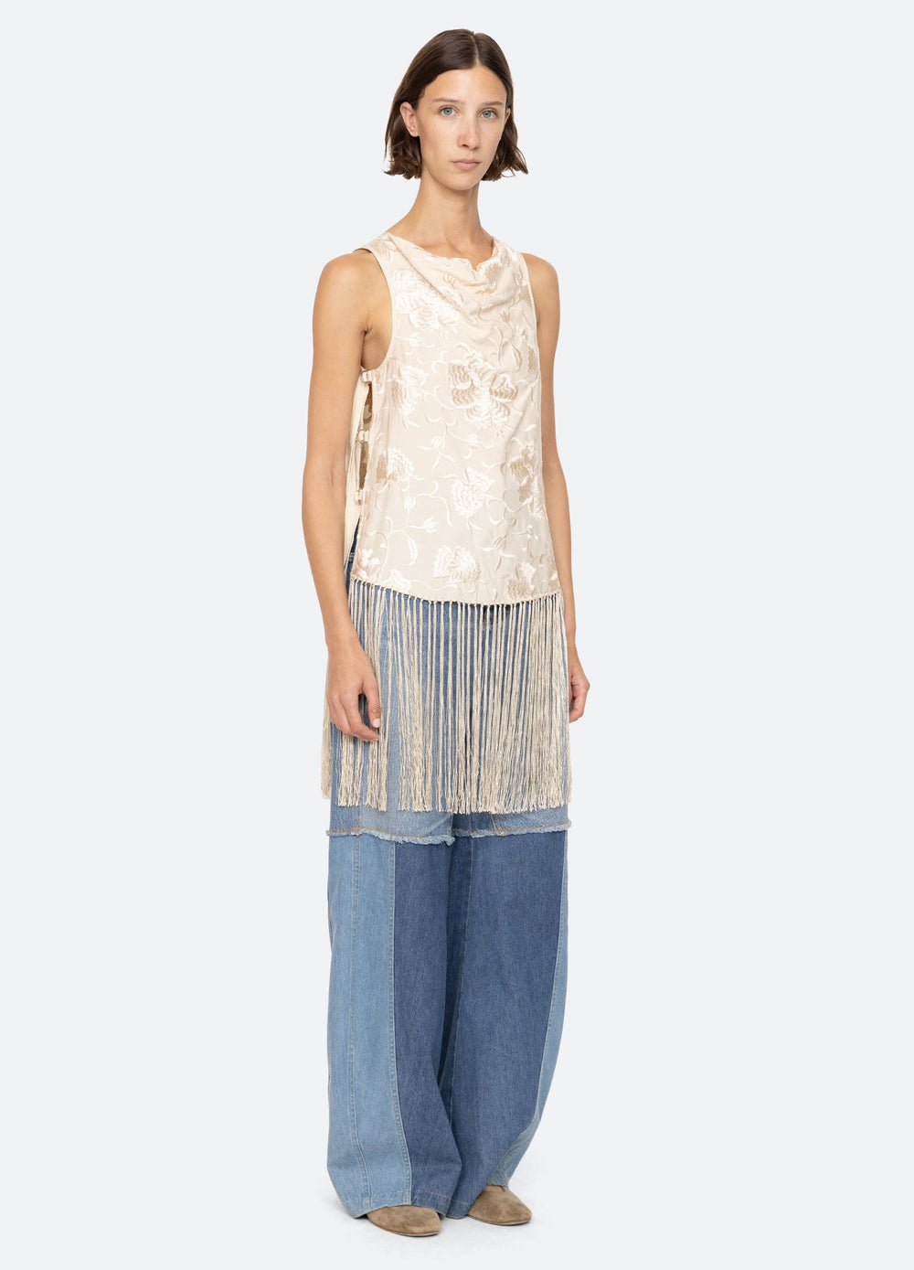 Sea New York Priscilla Vest - Cream